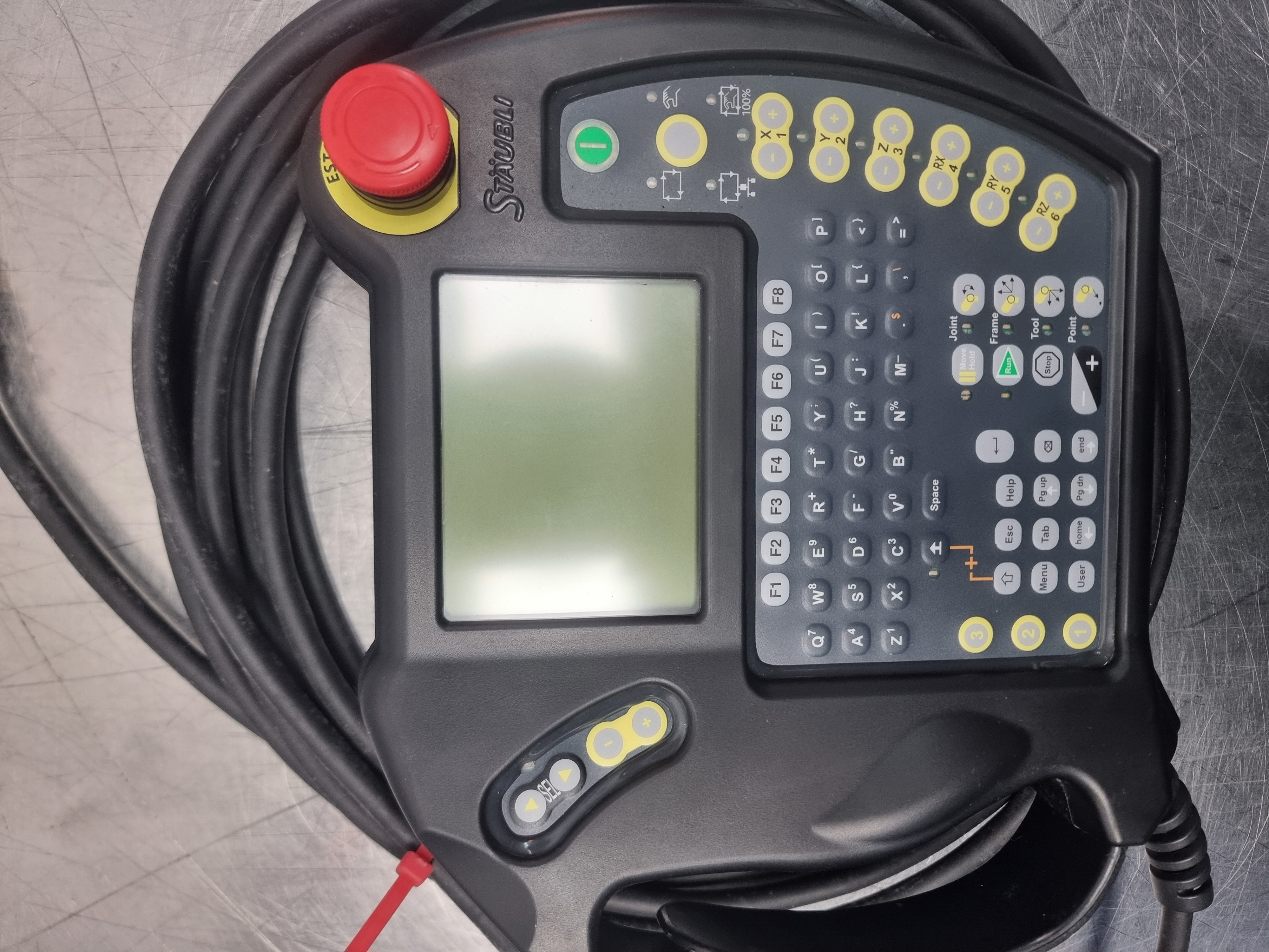 Used Staubli Teach Pendant for TP80 Robot Controller | Type: D21142607D | Year 2018