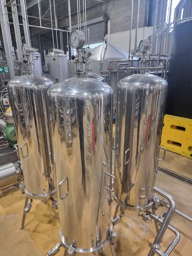 Used Carlson Filtration Type FZ164 Filter Housing