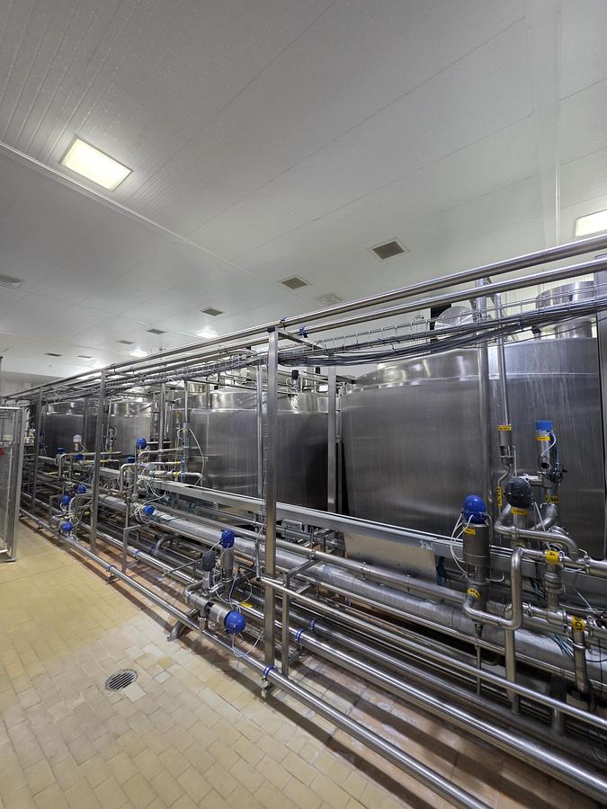 Used APV Curd Master 18,000 ltr Cheese Vats