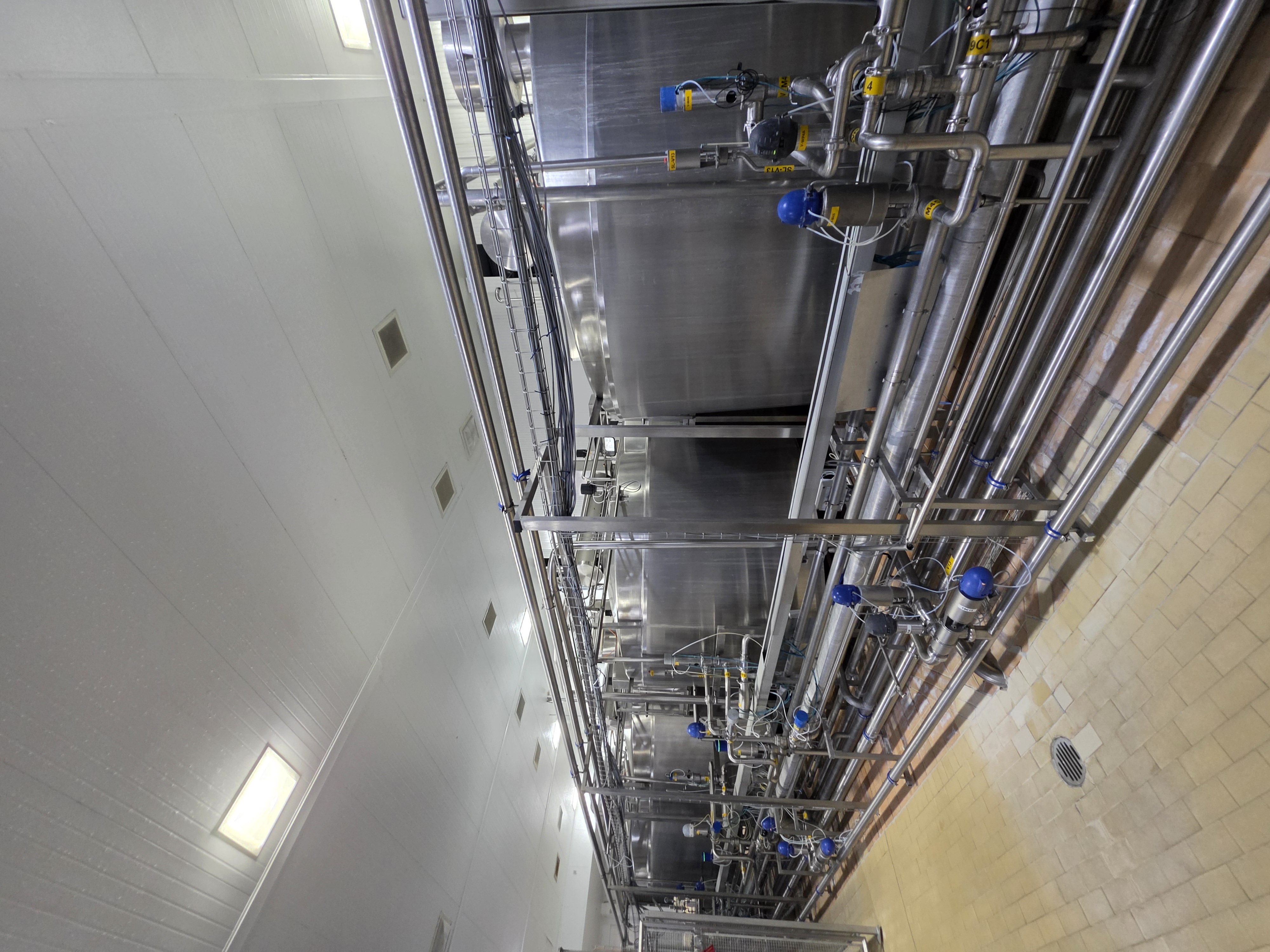 Used APV Curd Master 18,000 ltr Cheese Vats