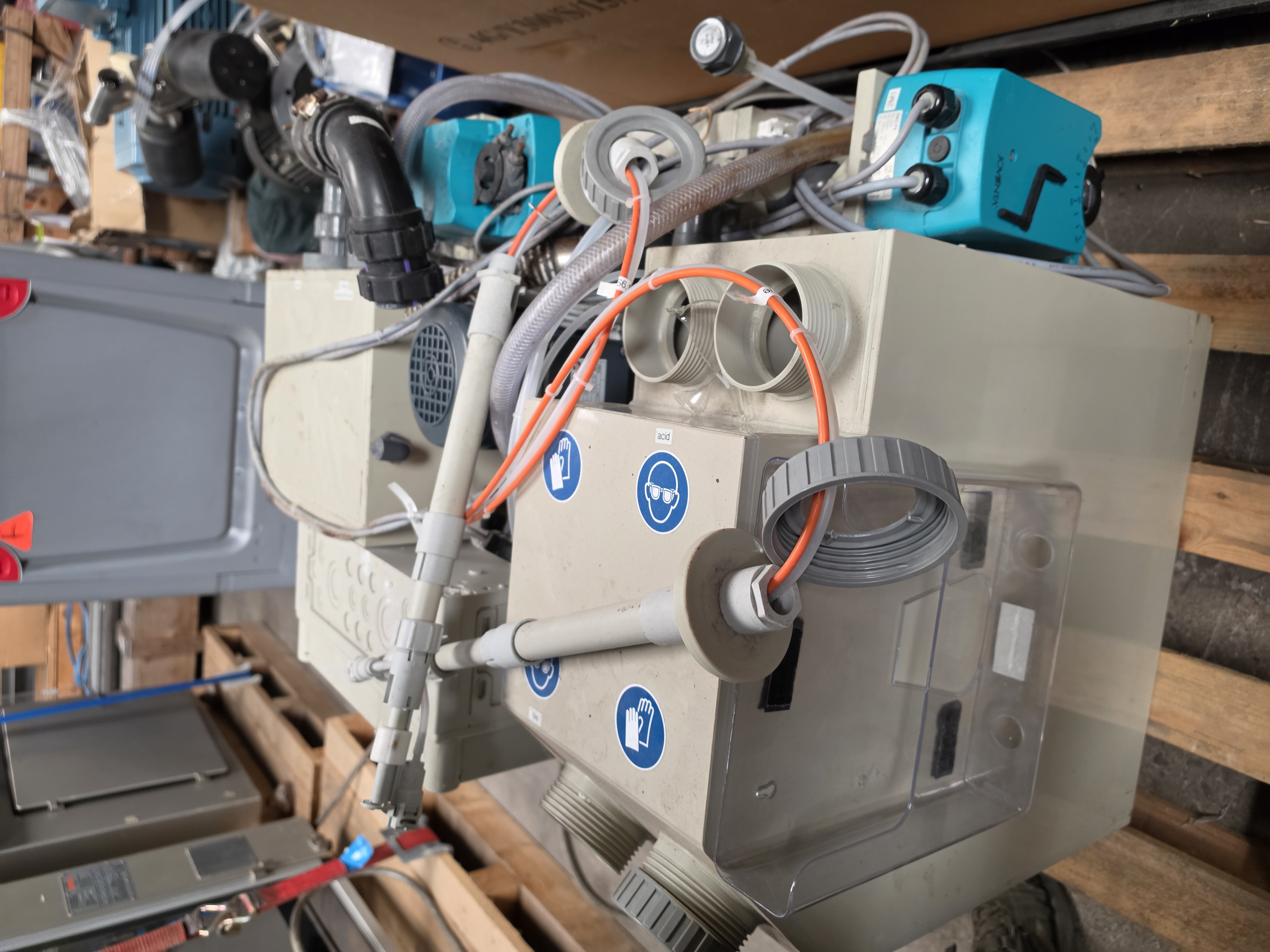 Used Joh. Müller Kunststoff GmbH AWN600 Wastewater Neutralization Plant