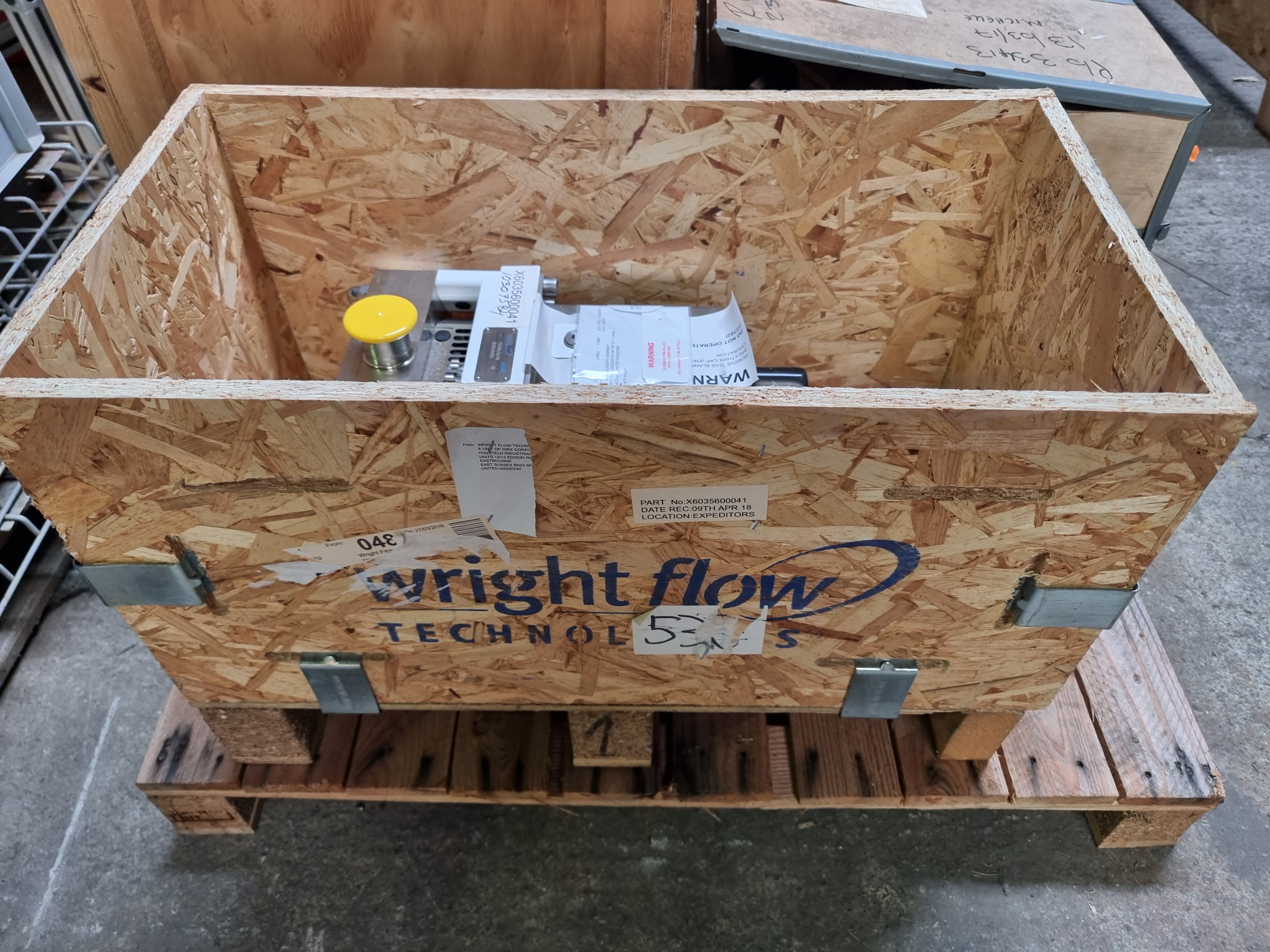 Wright Flow Technologies SLDS / 0352 Rotary Lobe Pump | 1.5" Tri-Clamp | 316L