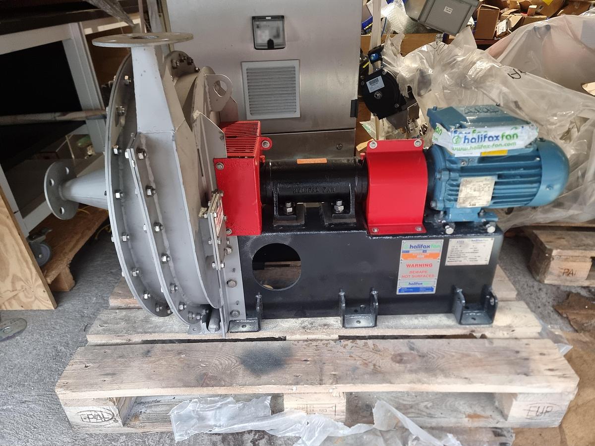 Used Halifax CNZ TS /Open Radial Blower & Exhauster | 1.5kW ATEX