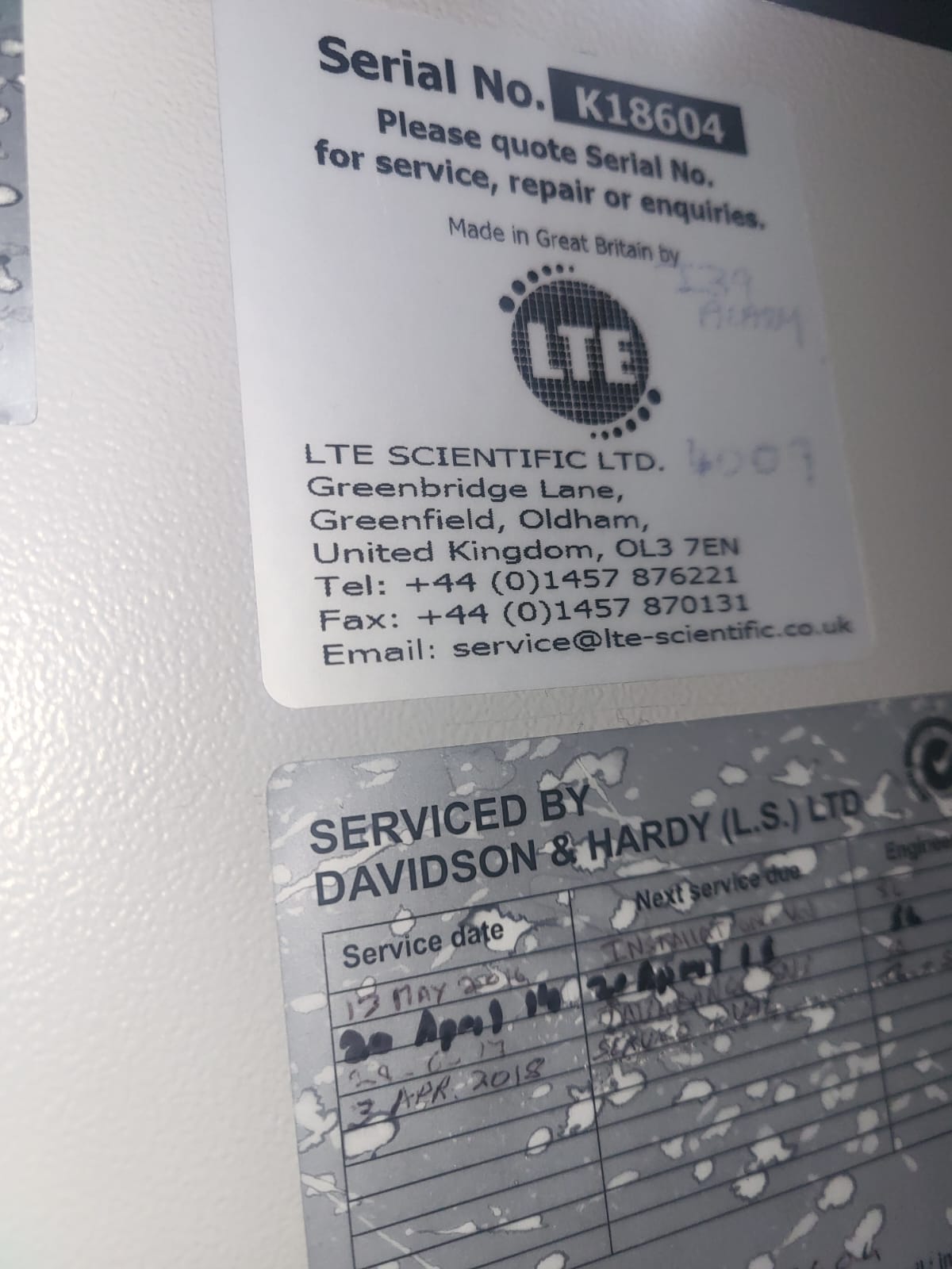 Used Touchclave Autoclave Mod K200E