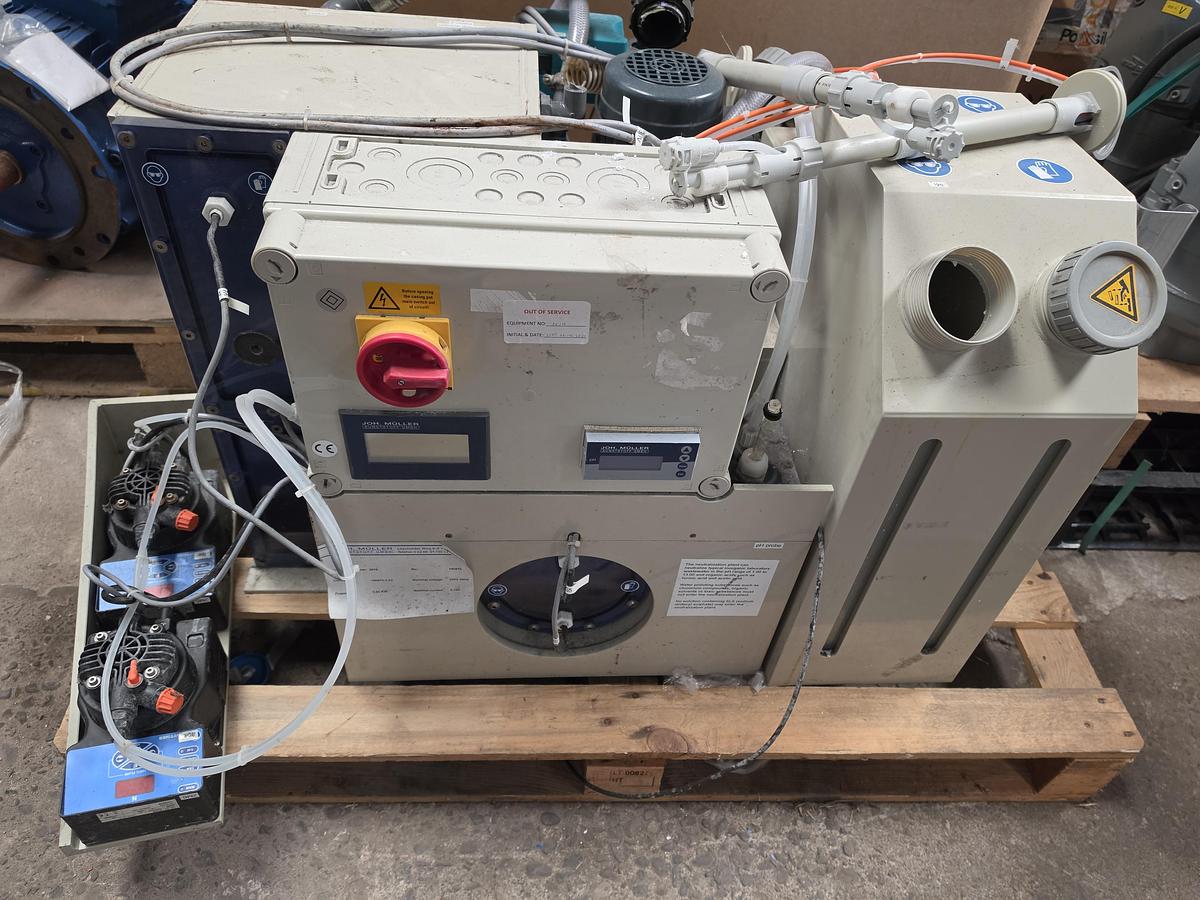 Used Joh. Müller Kunststoff GmbH AWN600 Wastewater Neutralization Plant