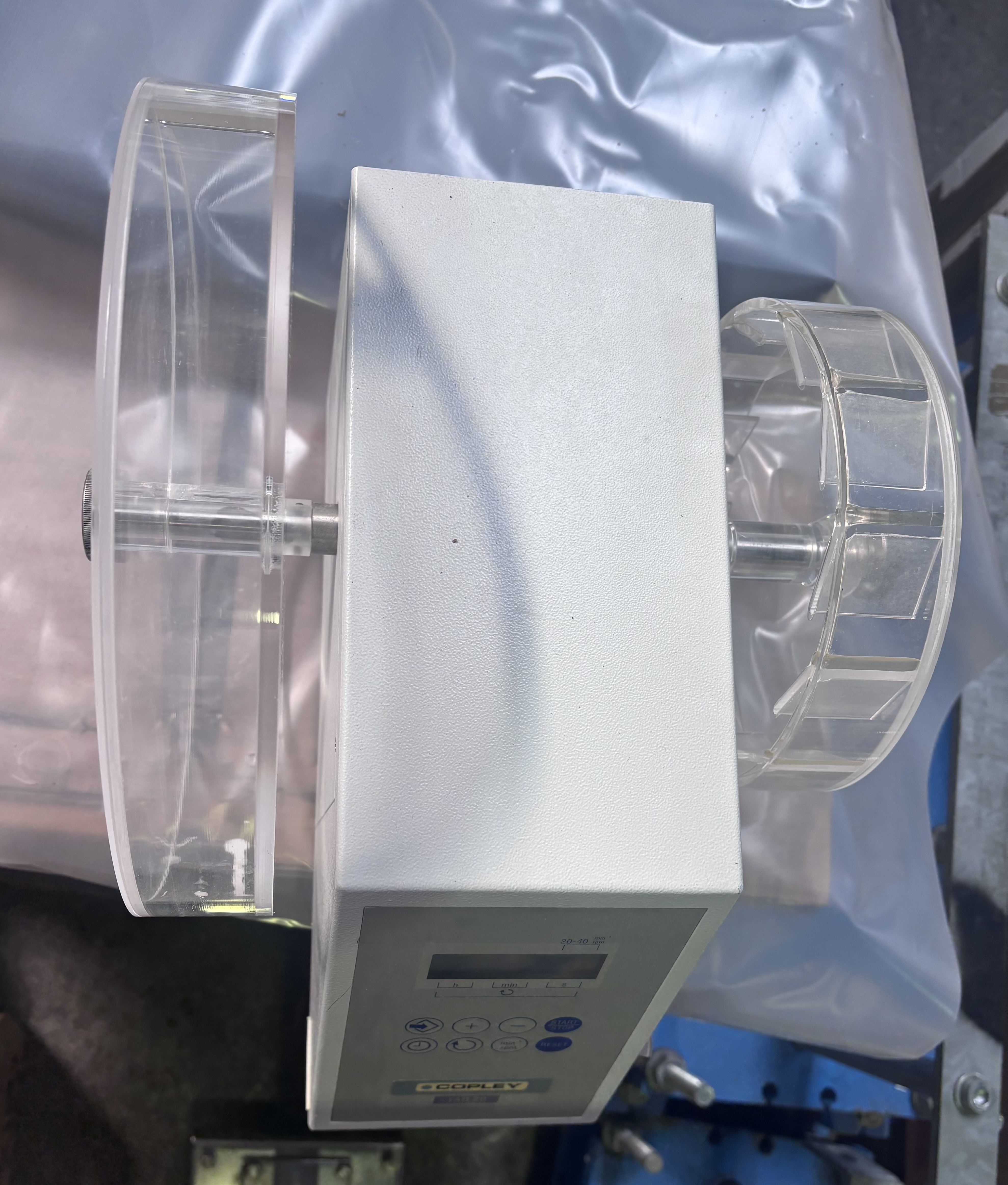 Used Erweka Tar 20 Copley Friability Abrasion Tester