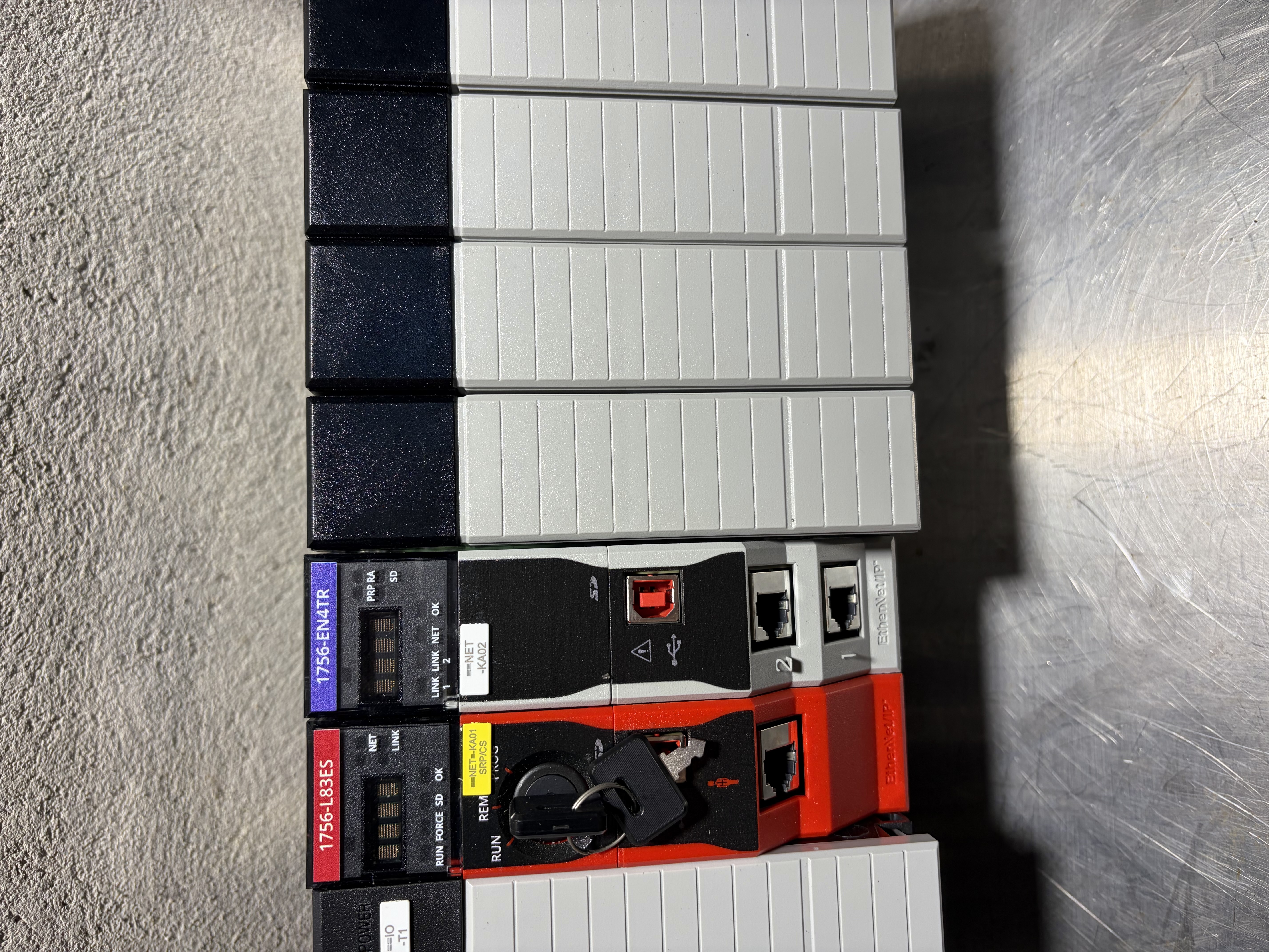 Used Allen Bradley 1756 Control Logix 7-Slotg C/W-1756-L83ES
