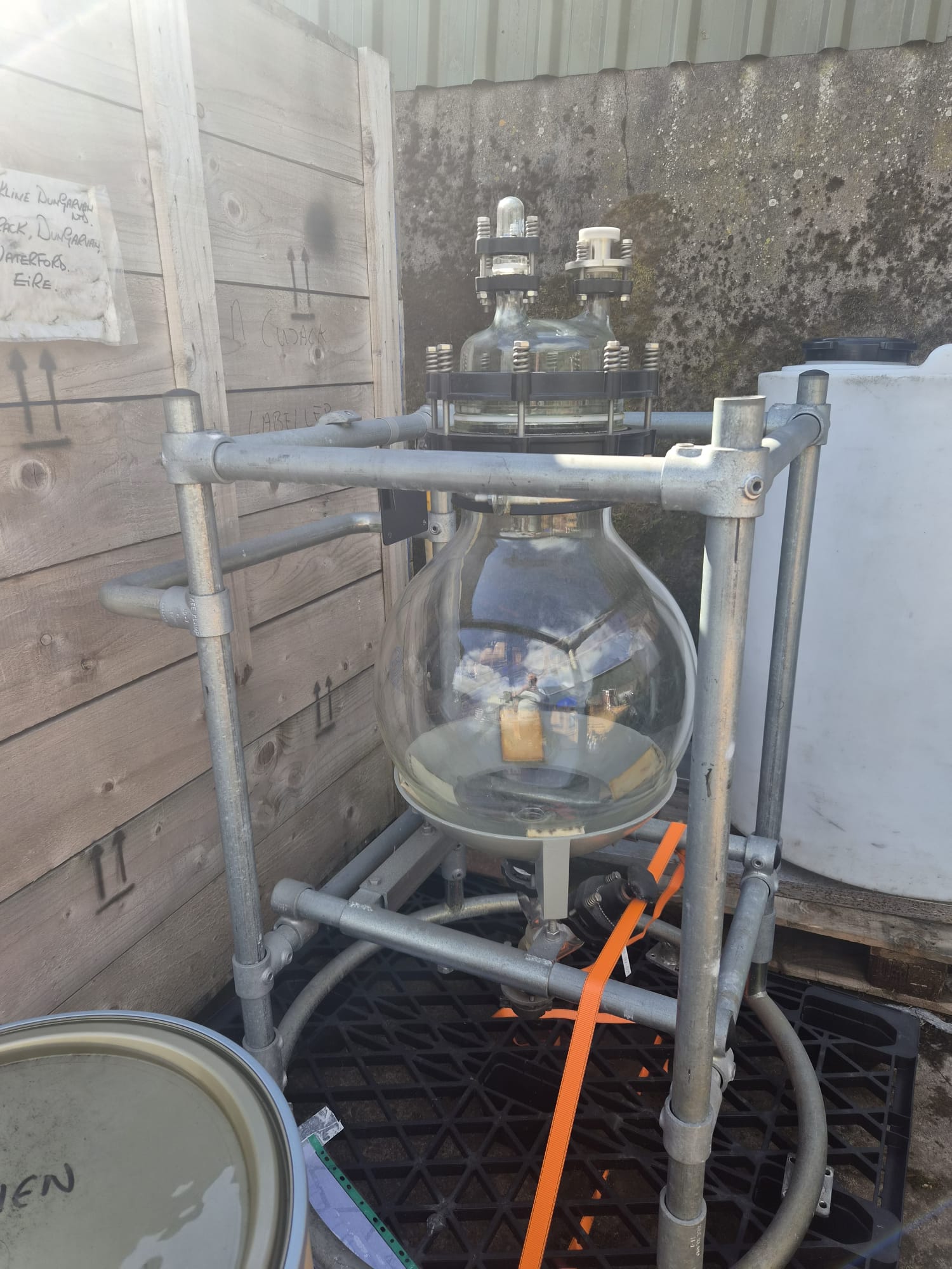 Used QVF Glass Industrial glass Reactor model
