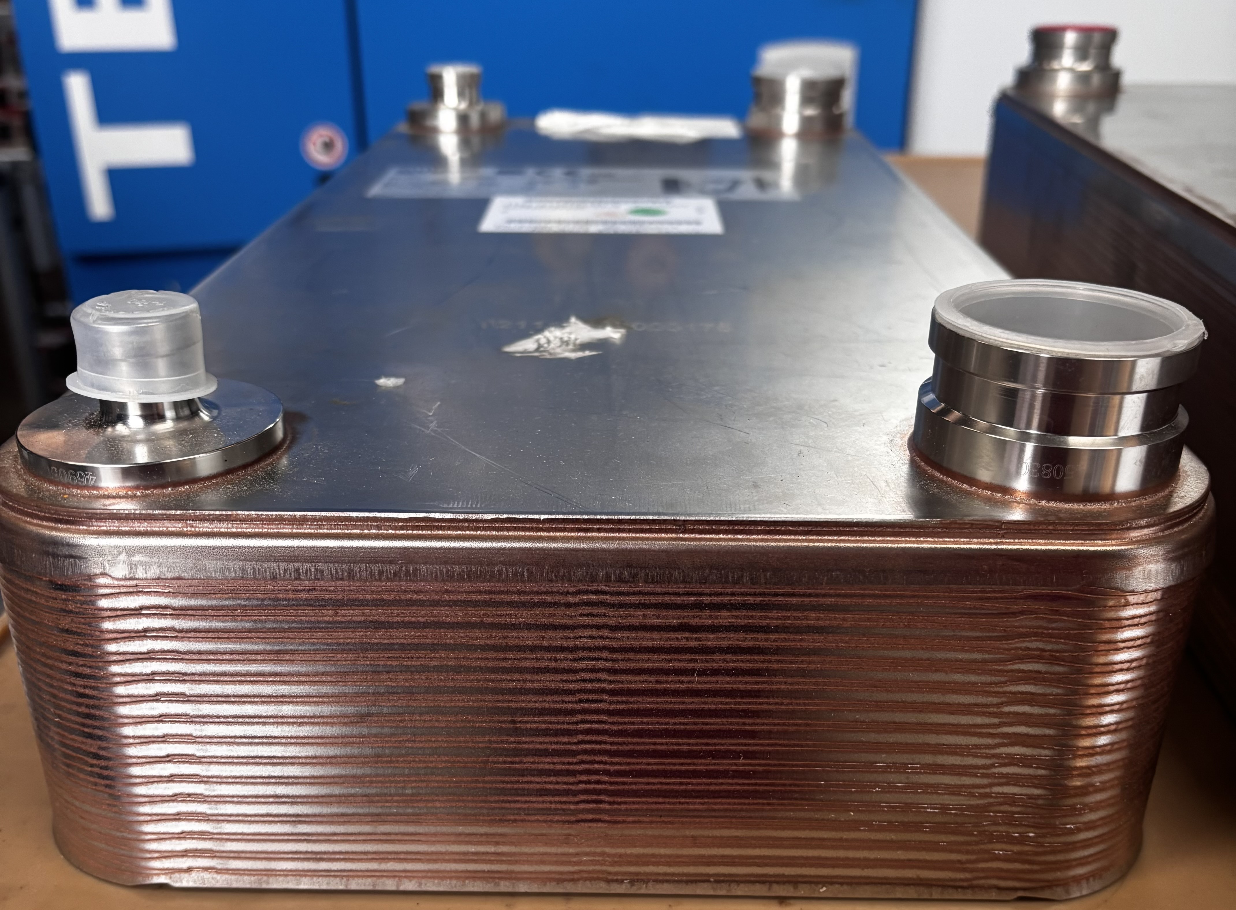 SWEP V120THx30/1P-SC-S 16+22U+2x42U Brazed Plate Heat Exchanger 0296254.0