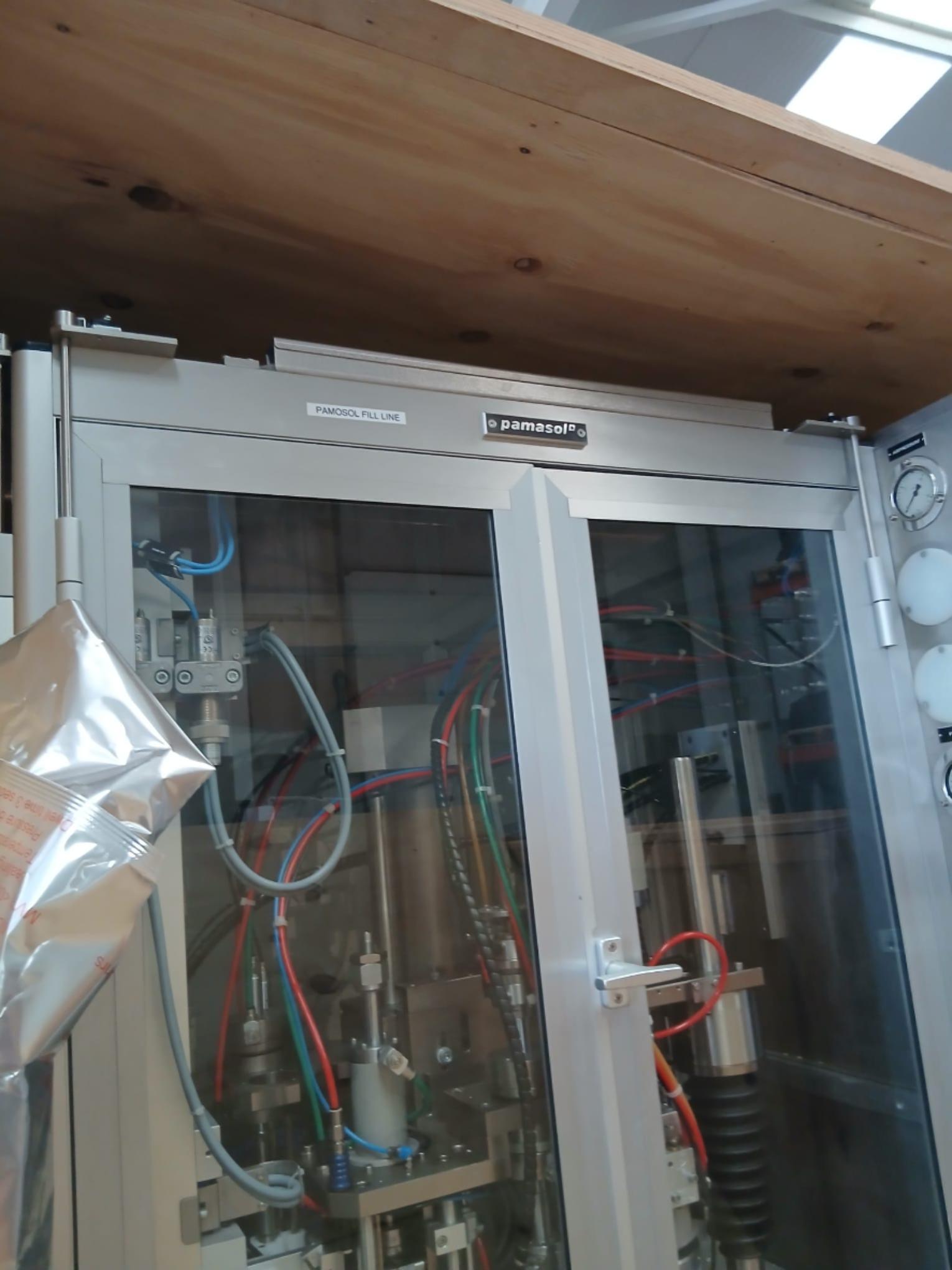 Used Pamasol Macromat 2045/016 Aerosol Filling Line