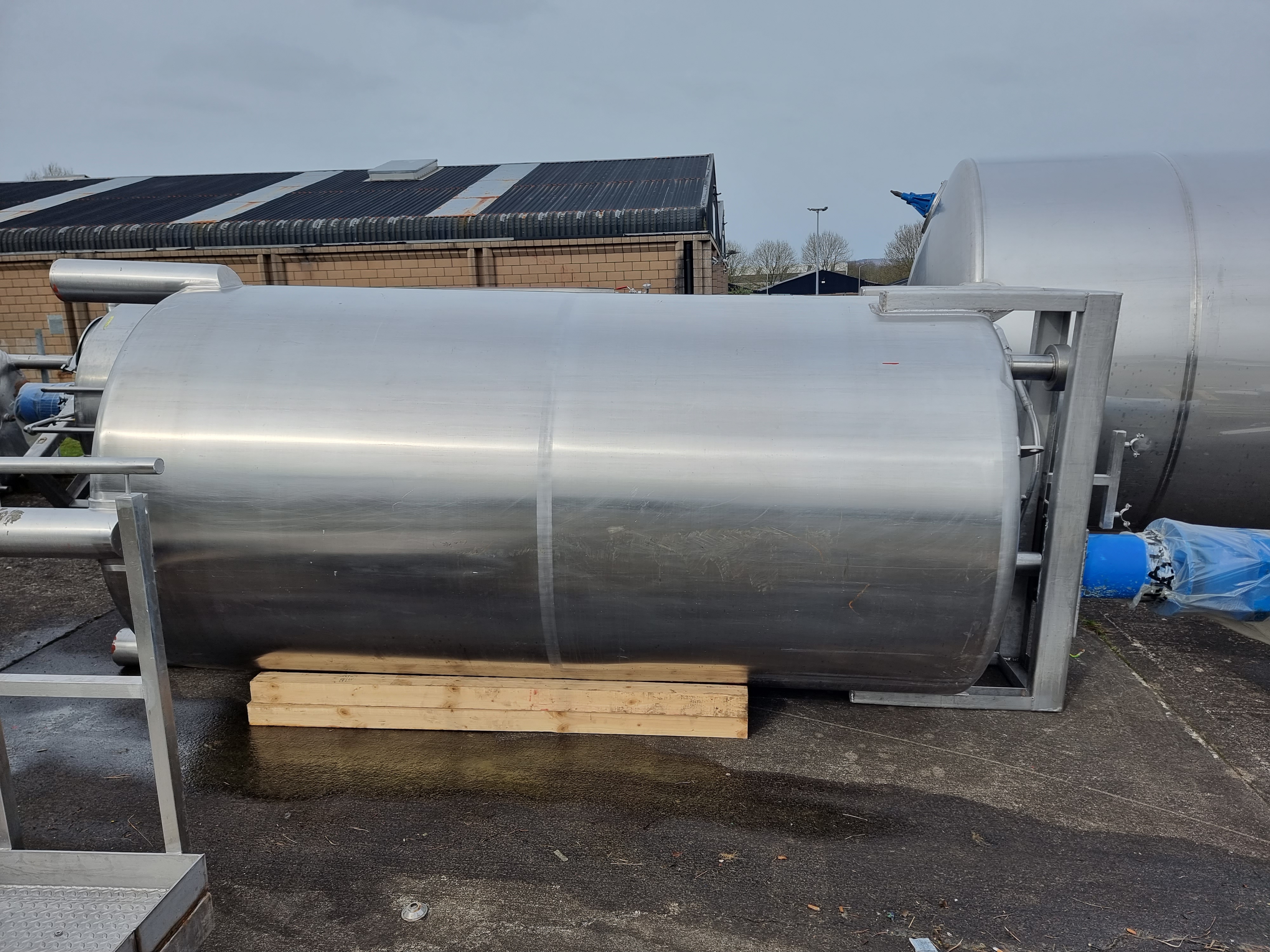 Used Selection Of Stainless Steel Tanks 20,000 ltr to 2,500 ltr