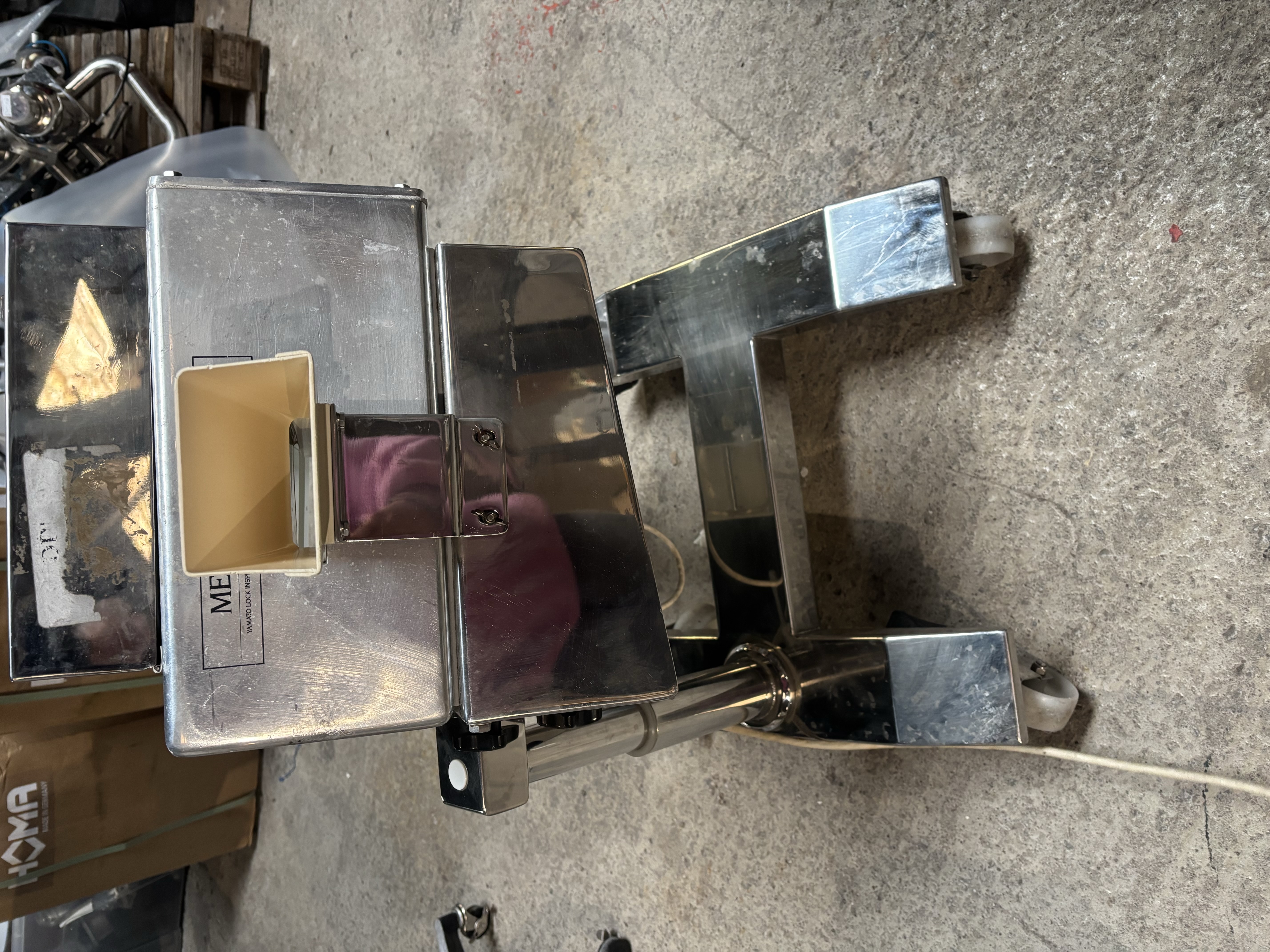 Used Yamato Lock Metal Detector 