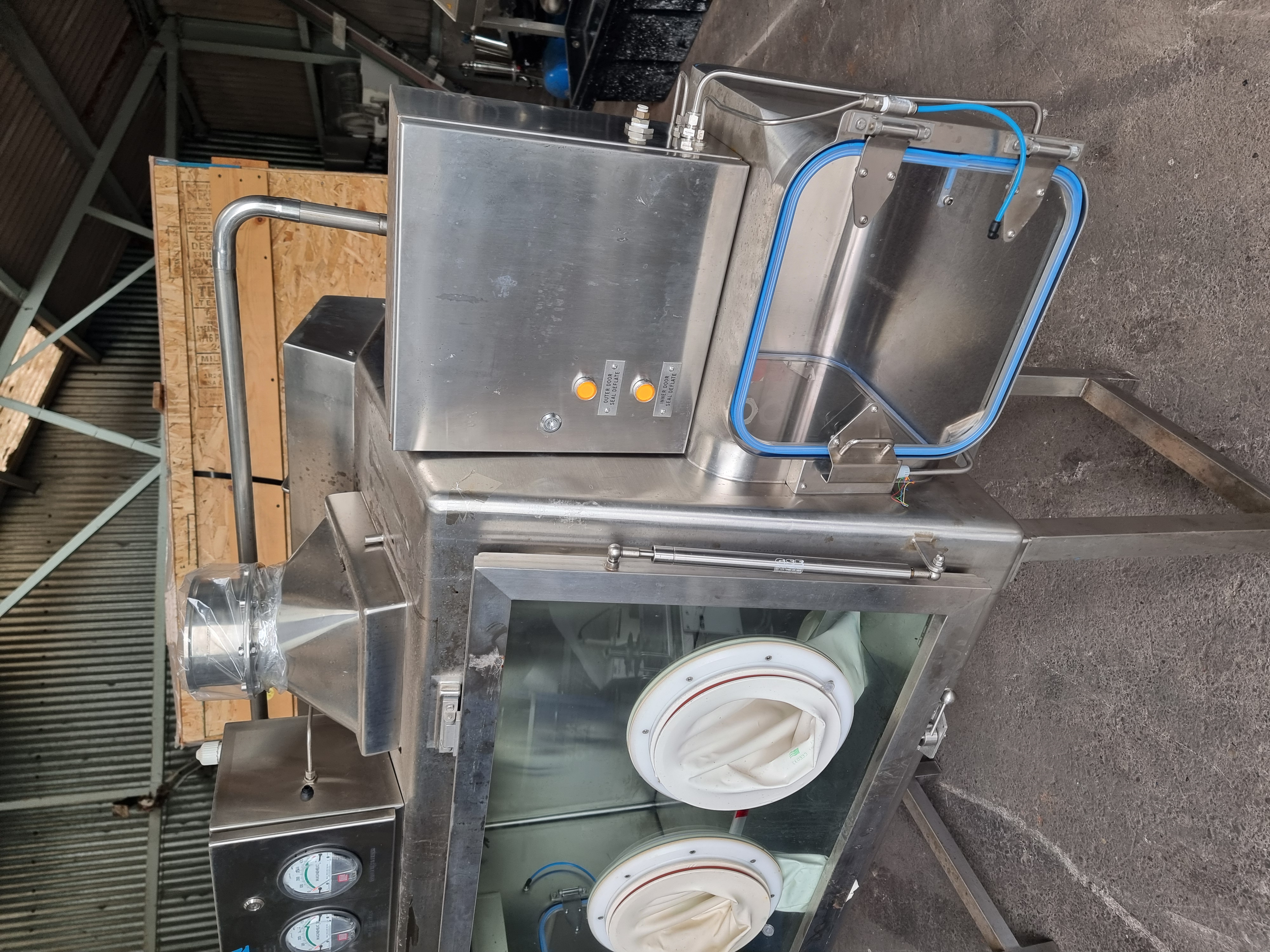 Used Howorth Pharma Containment Booth | 316L Stainless Steel