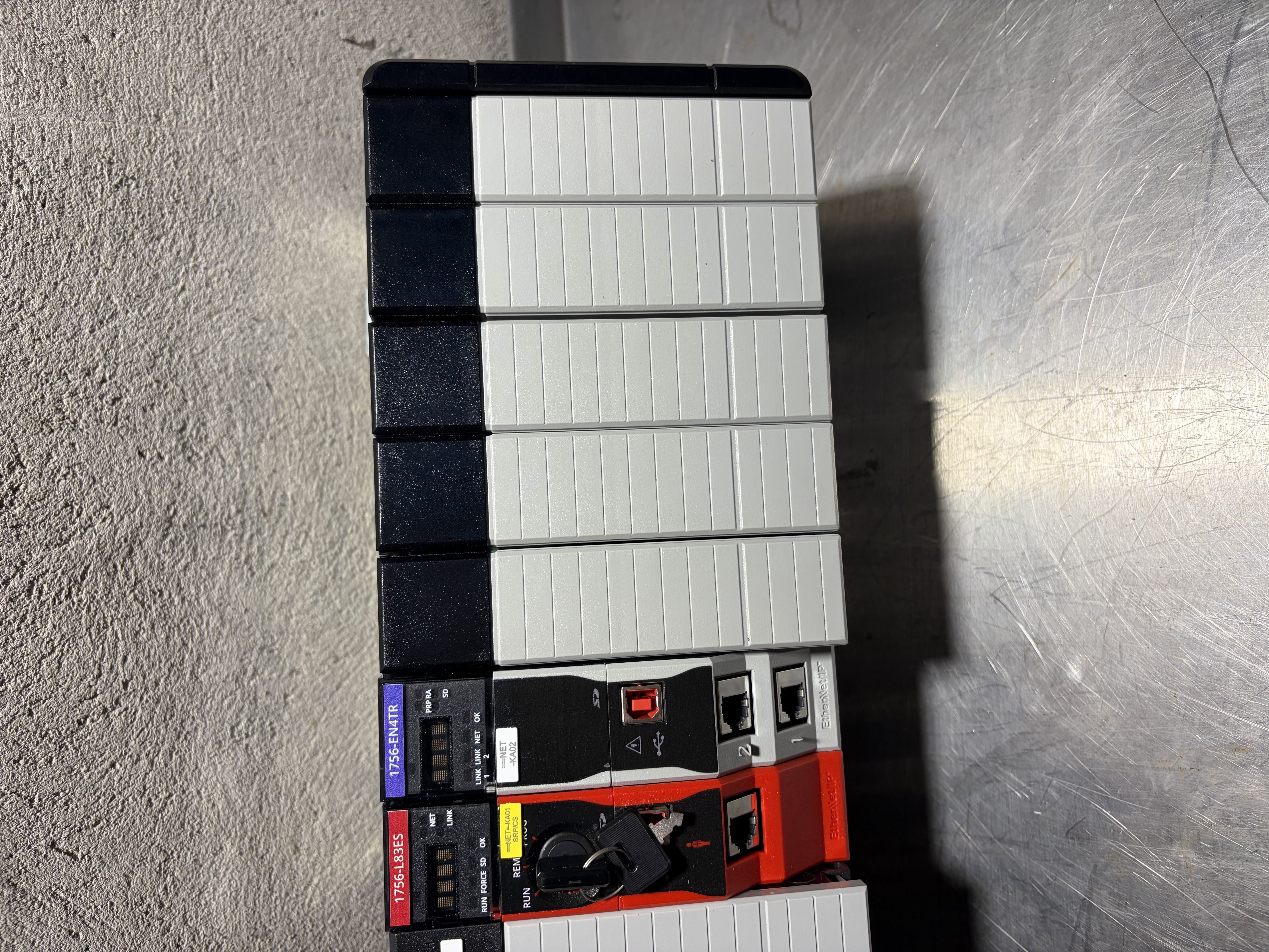 Used Allen Bradley 1756 Control Logix 7-Slotg C/W-1756-L83ES