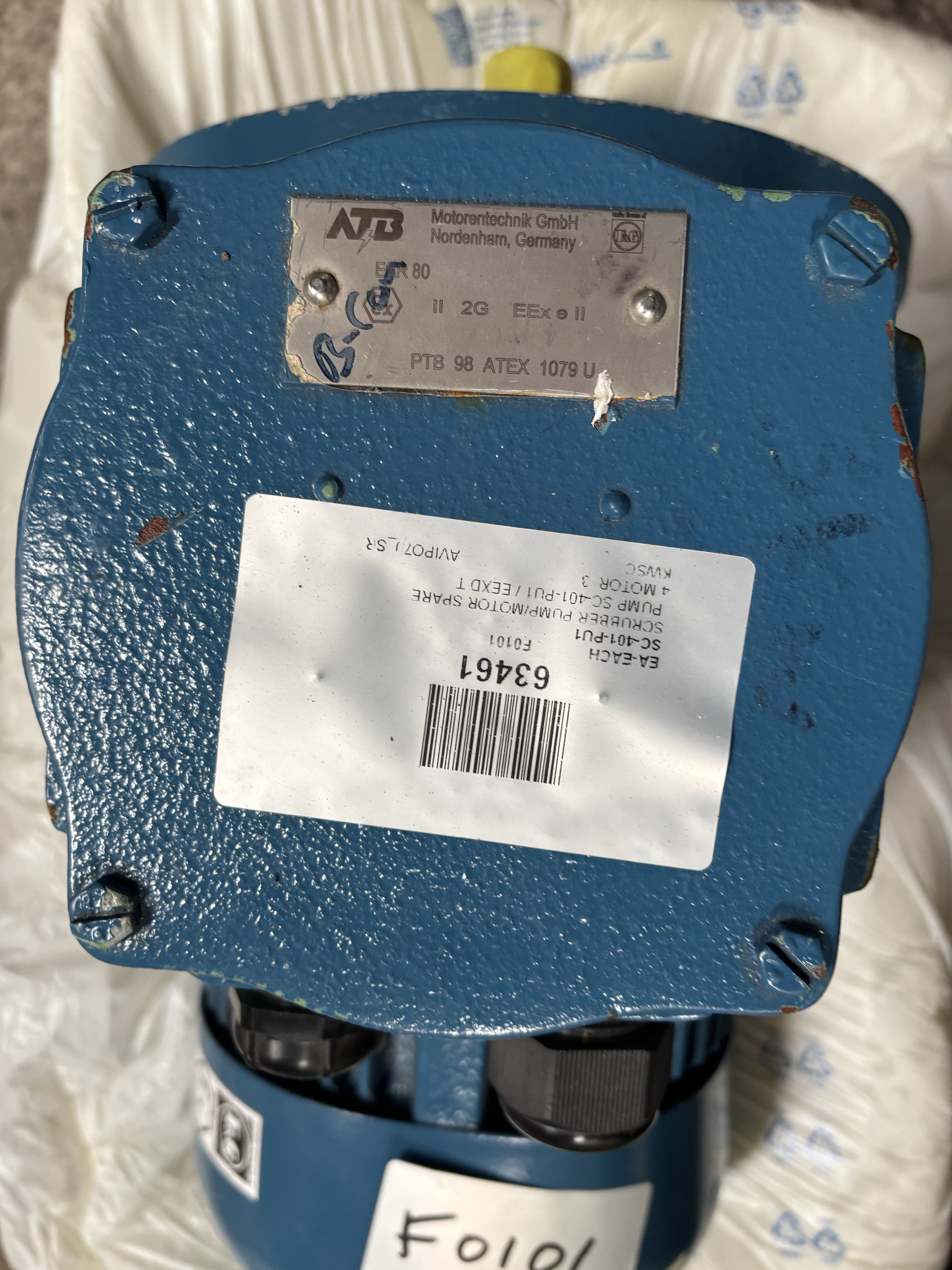 ATB CD 100L -2 Atexroted Motor
