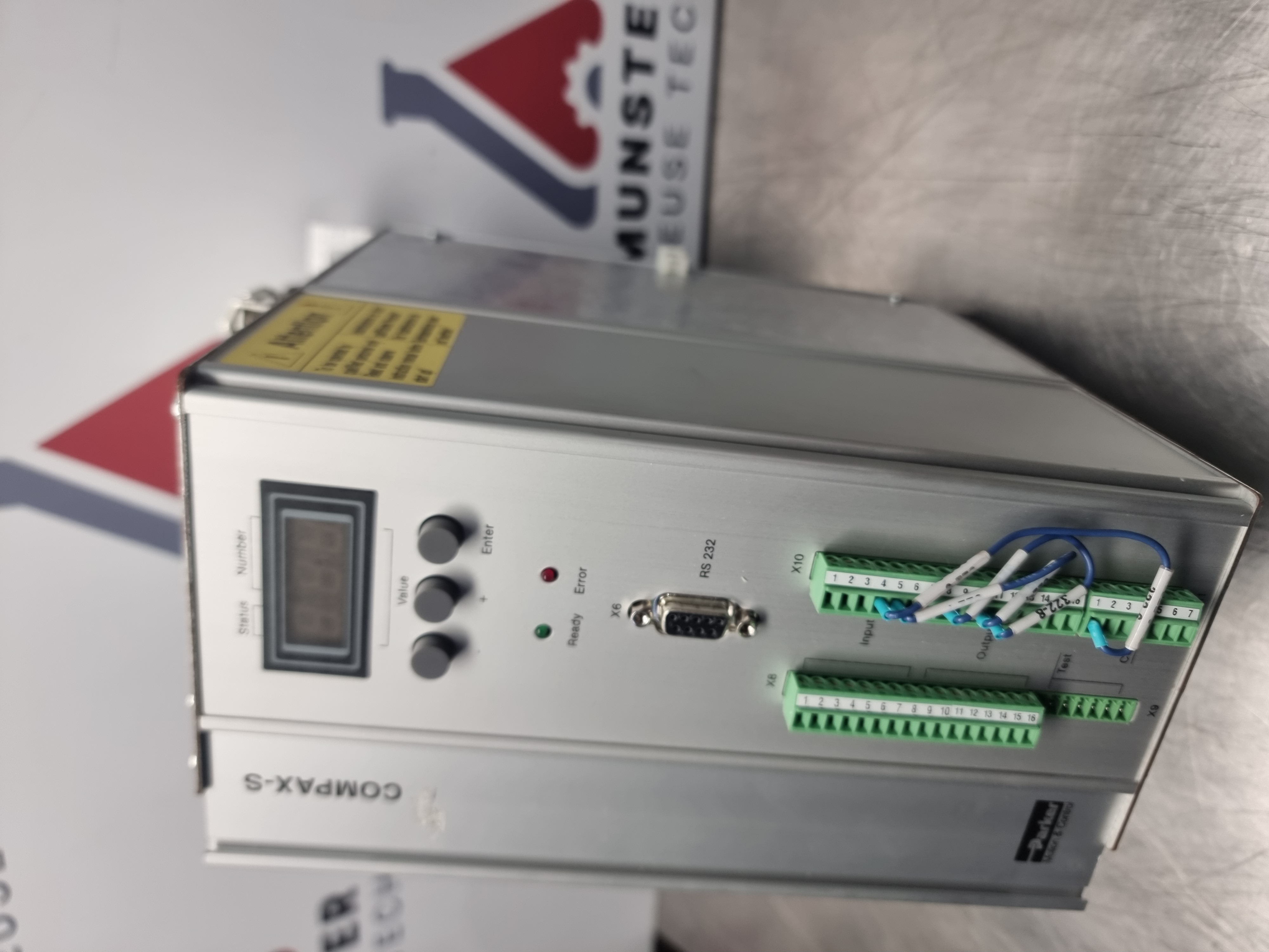 Used Parker Hannifin Compax-S Digital Servo Drive | CPX2570S/E2/F3 | SW: 6.62