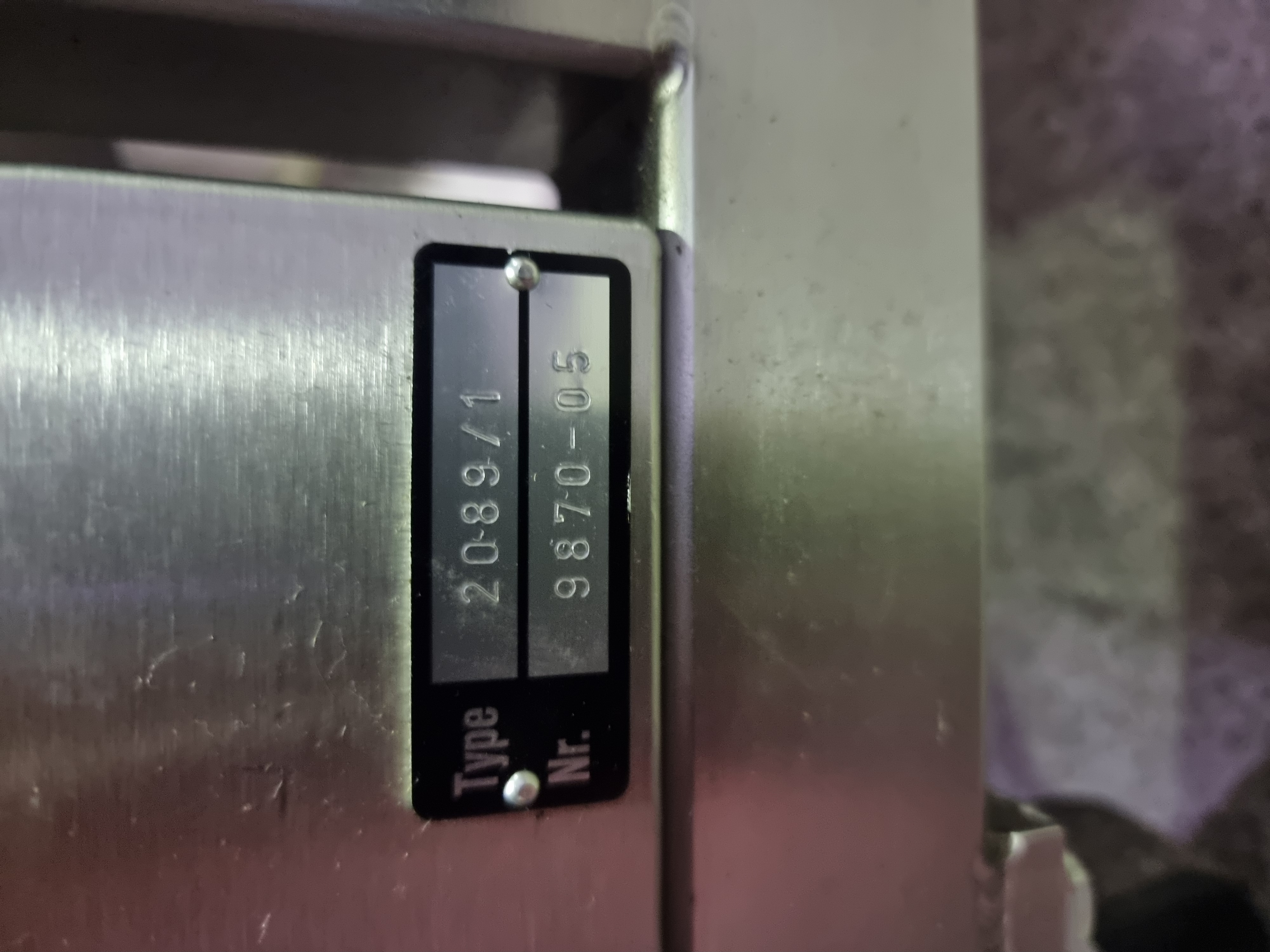 Used Pamasol 2089 Series Diaphragm Pump for suspensions | Type 2089/1