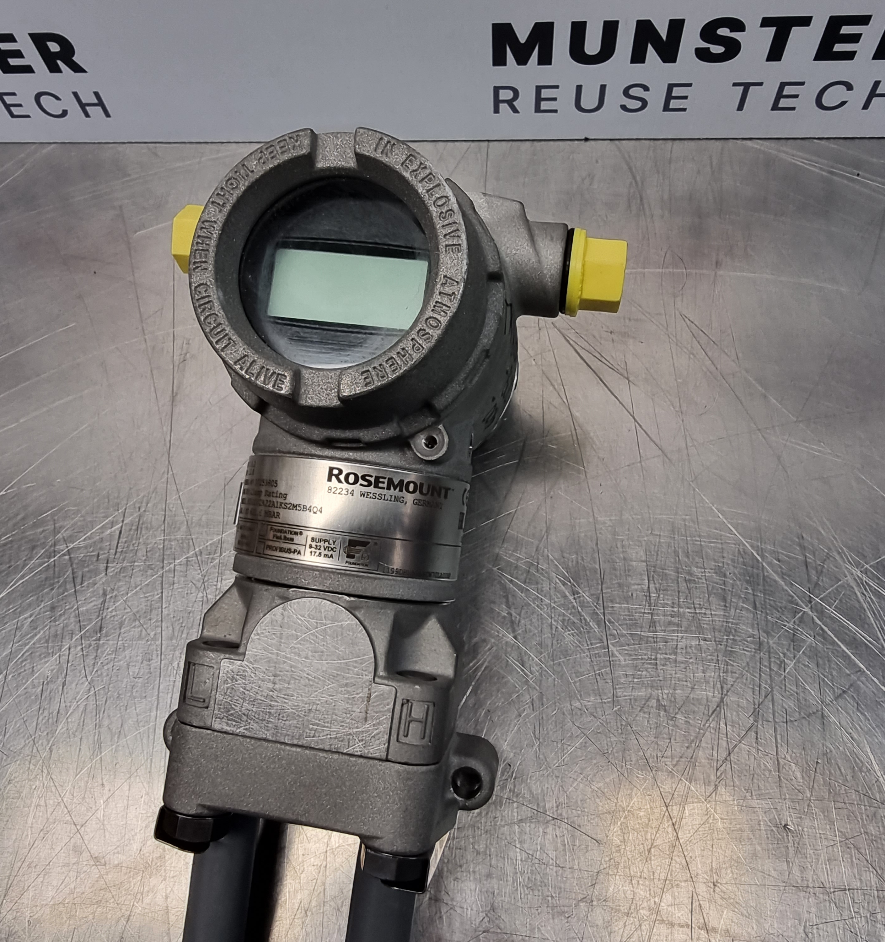 Rosemount 3051 Differential Pressure Transmitter | P/N: 3051CD2A22A1KS2M5B4Q4