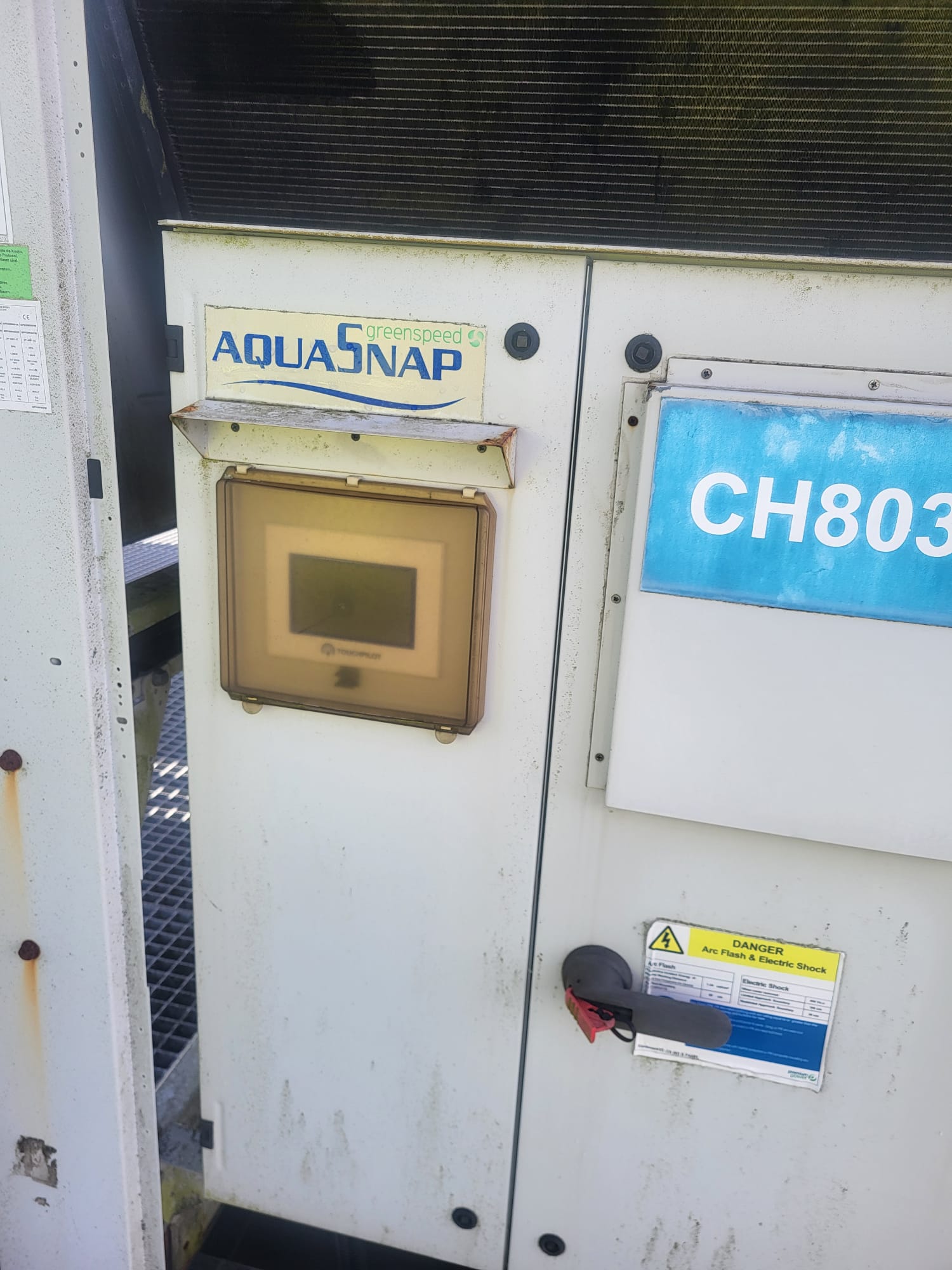 Used Carrier Aquasnap 30RBP Chiller | P/N: 30RBP-520-0119-PE