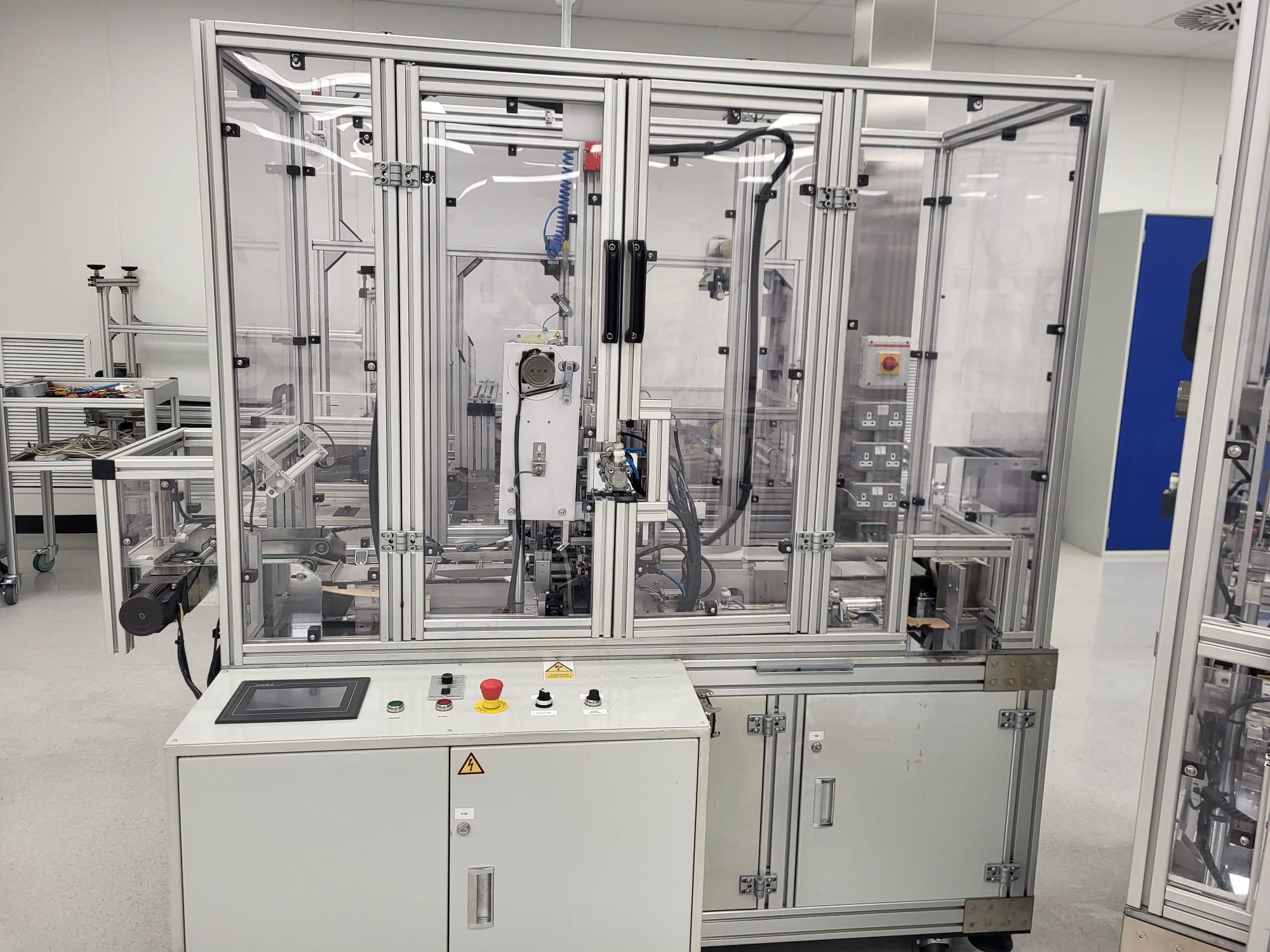 Used Complete Face Mask Manufacturing Line