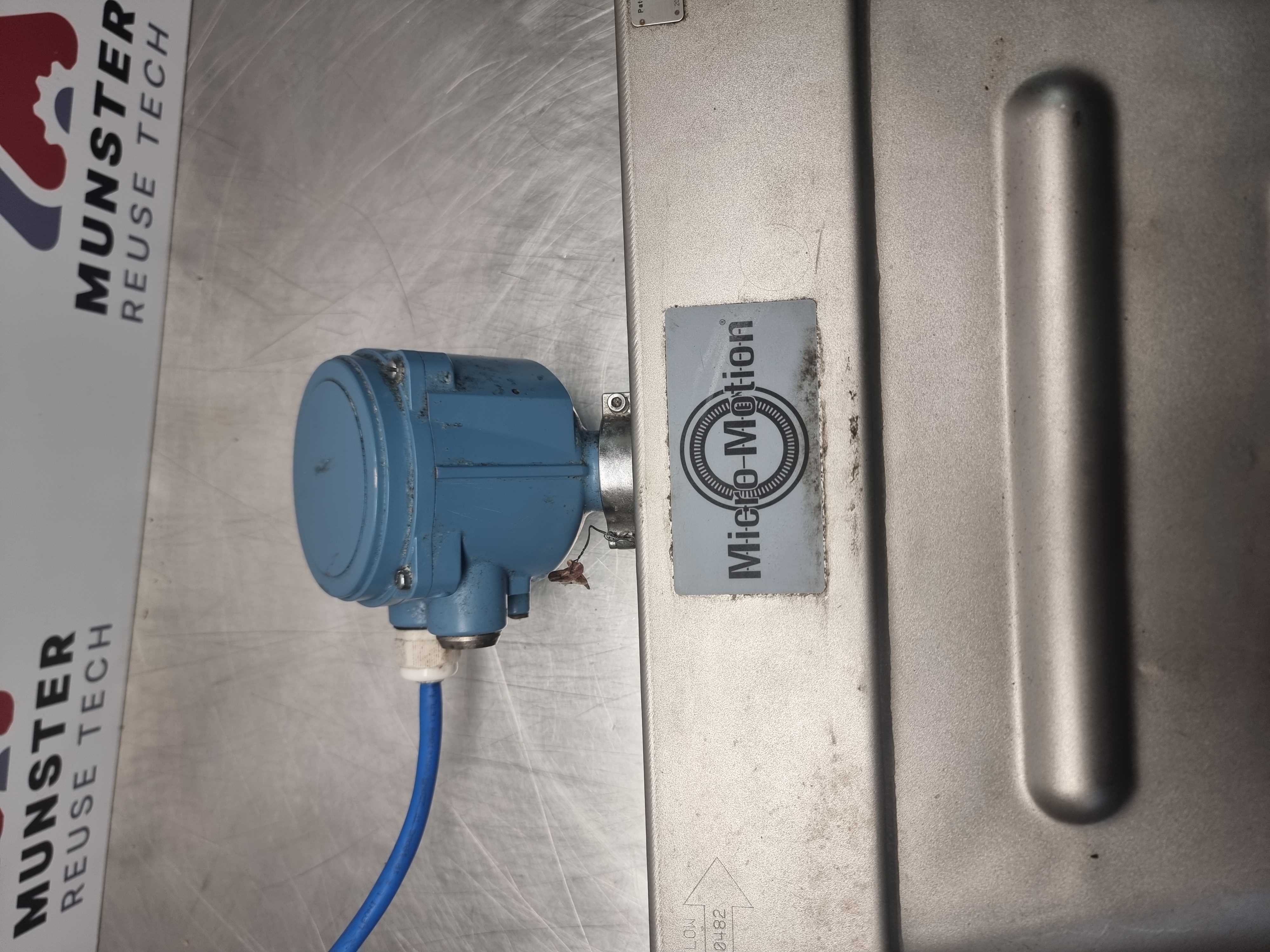 Used Micro Motion F200S352C2EZEZ1ZZ Mass Flow Sensor | 2" Tri Clamp