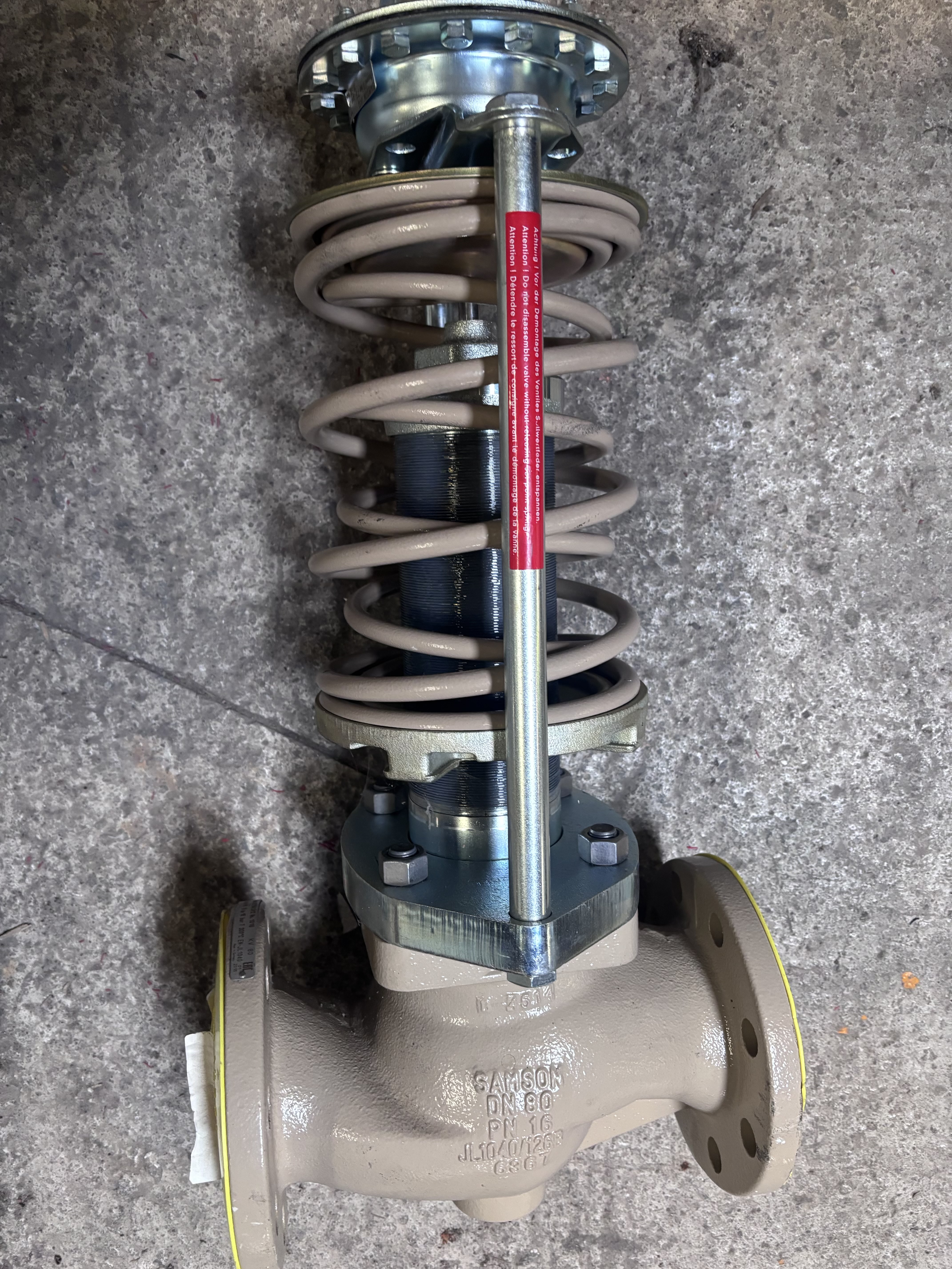 Used Samson Valve DN80 PN16