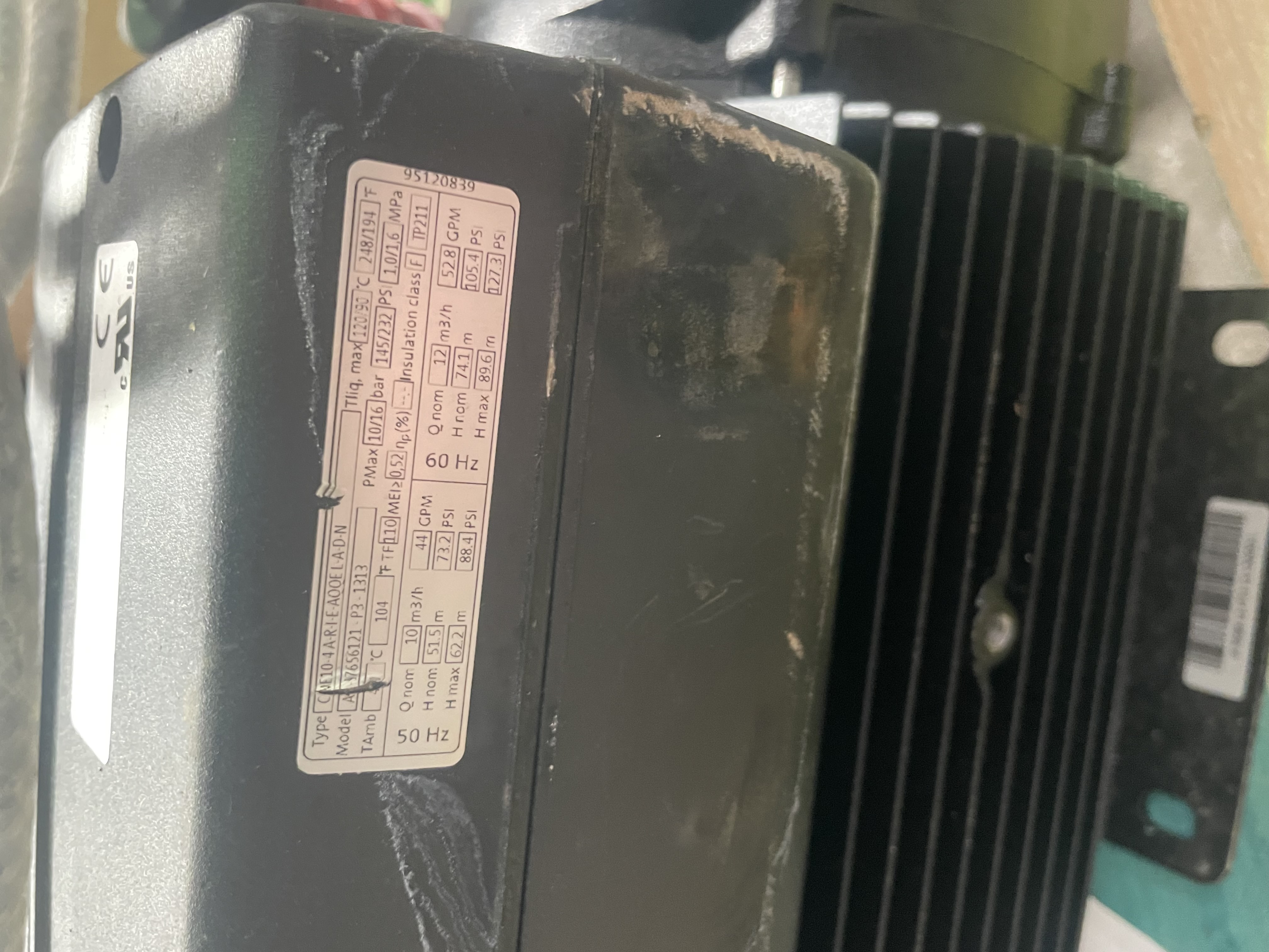 Used Grundfos Pump CME10