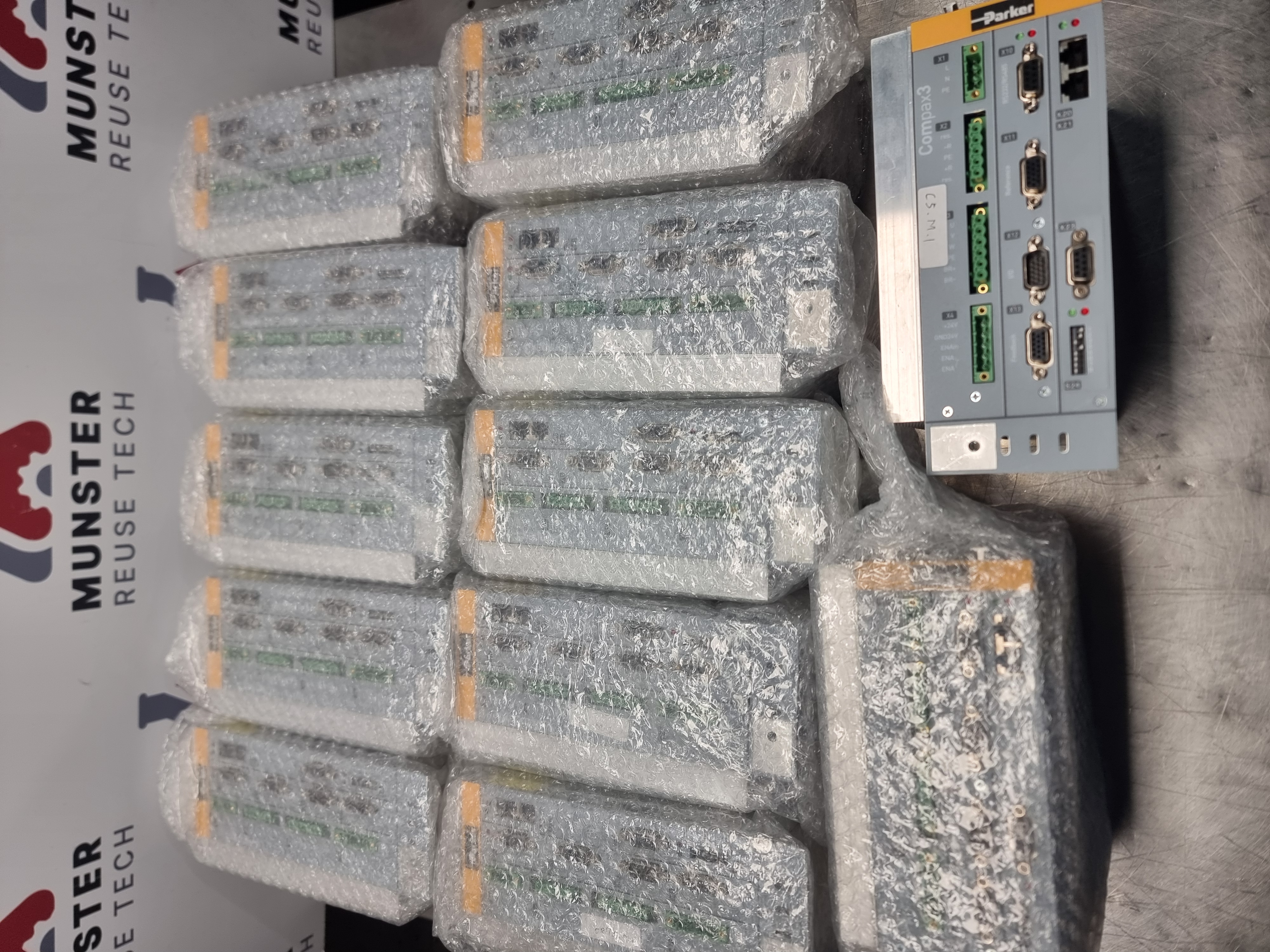 Used Parker Compax3S Series Single-Axis Servo Drive | P/N: C3S063V2F10I20T40M11