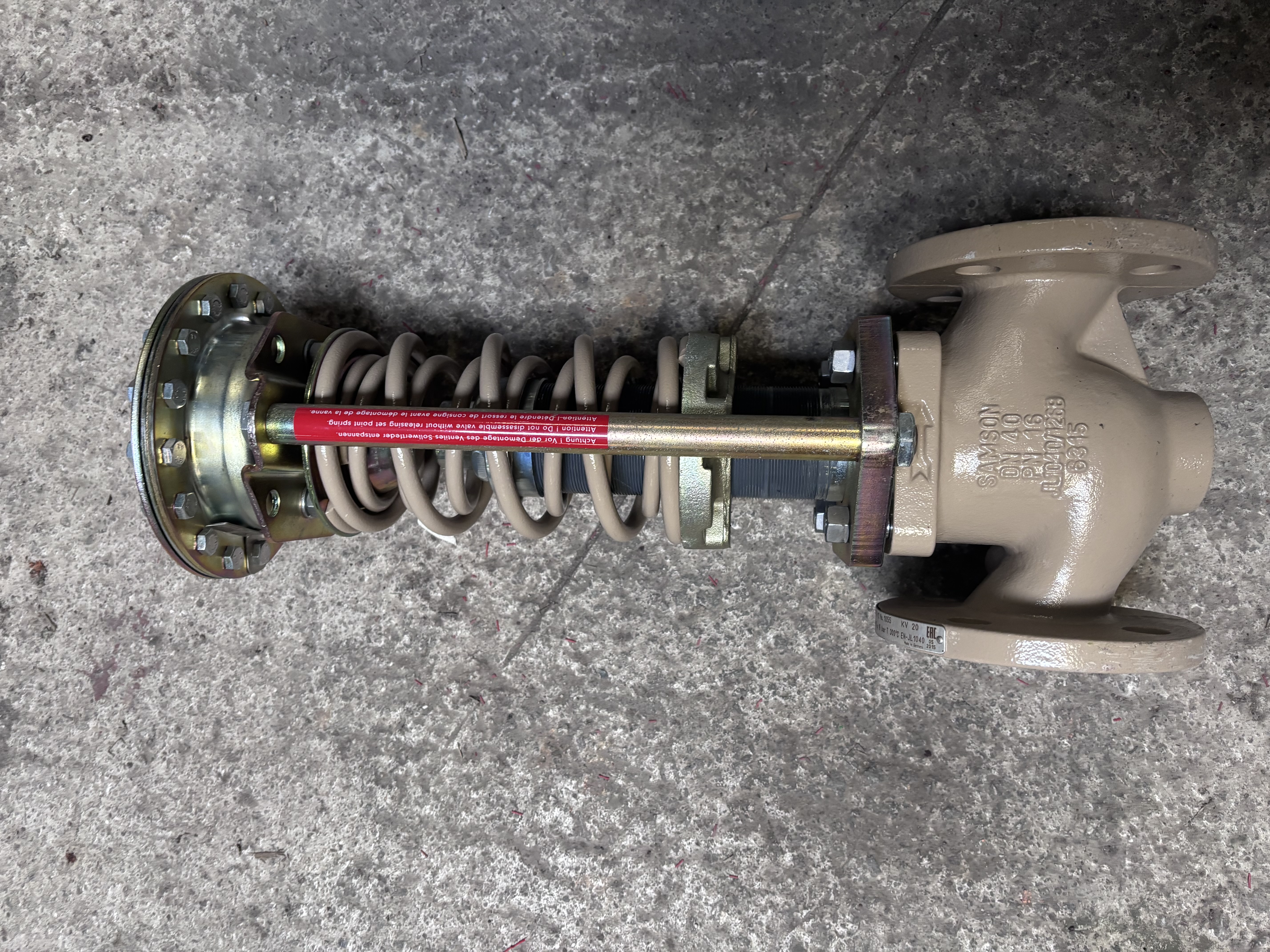 Samson Valve DN40 PN16 JL1040/126B