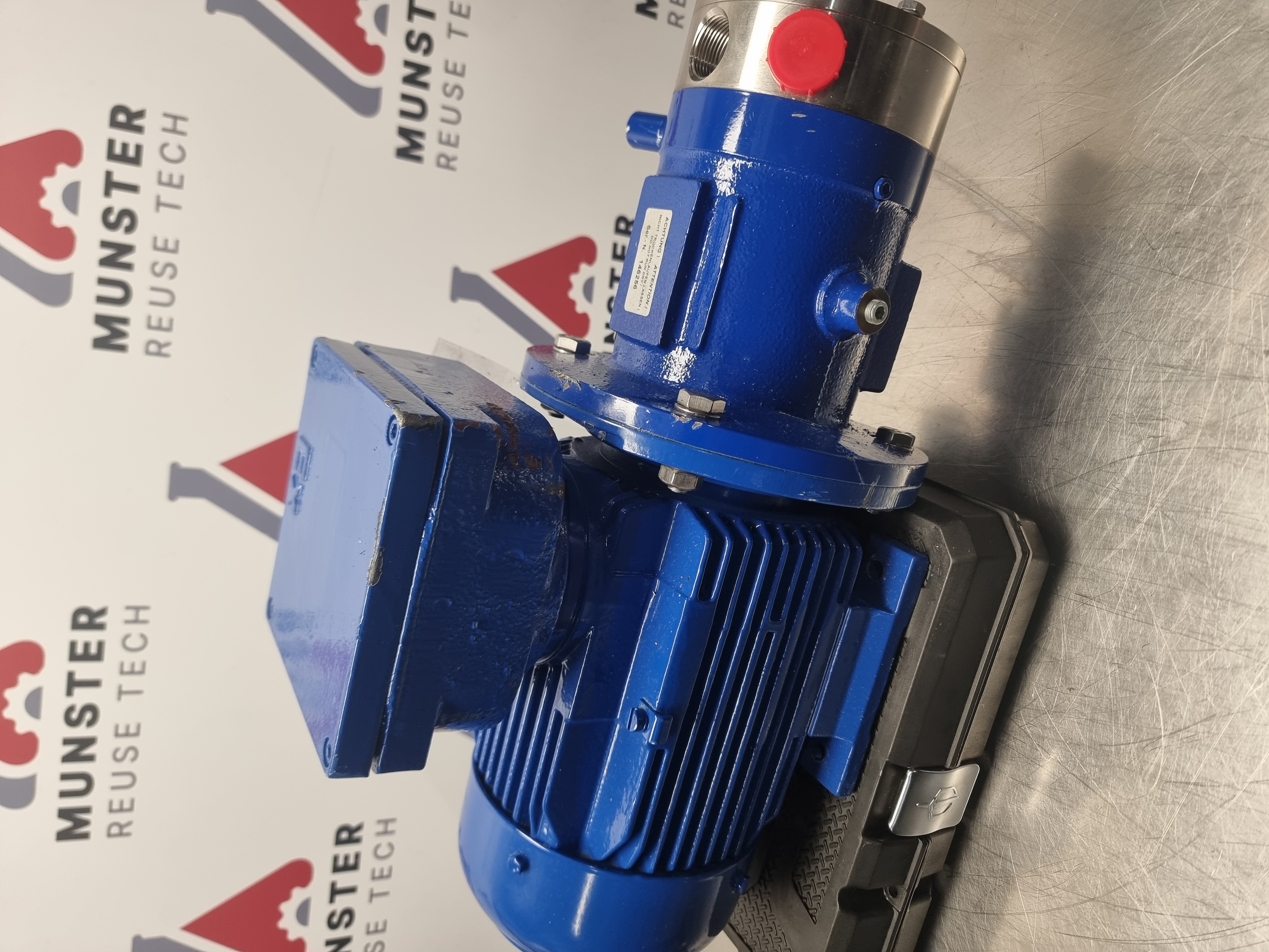 Used March Pumpen GmbH Stainless Steel Regenerative Turbine Pump | MTA-0037