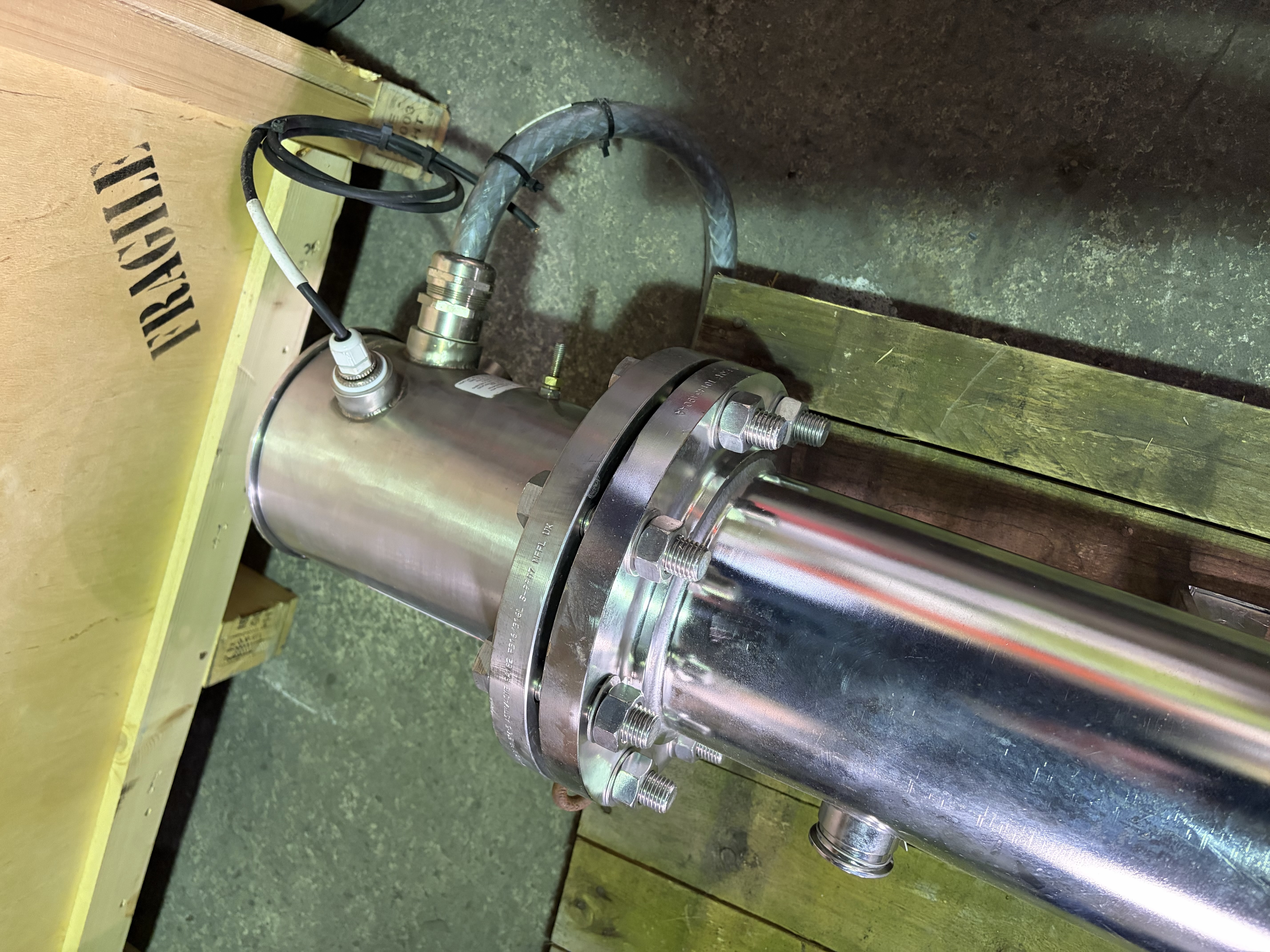 Used EXHEAT HRF Industrial Immersion Heater