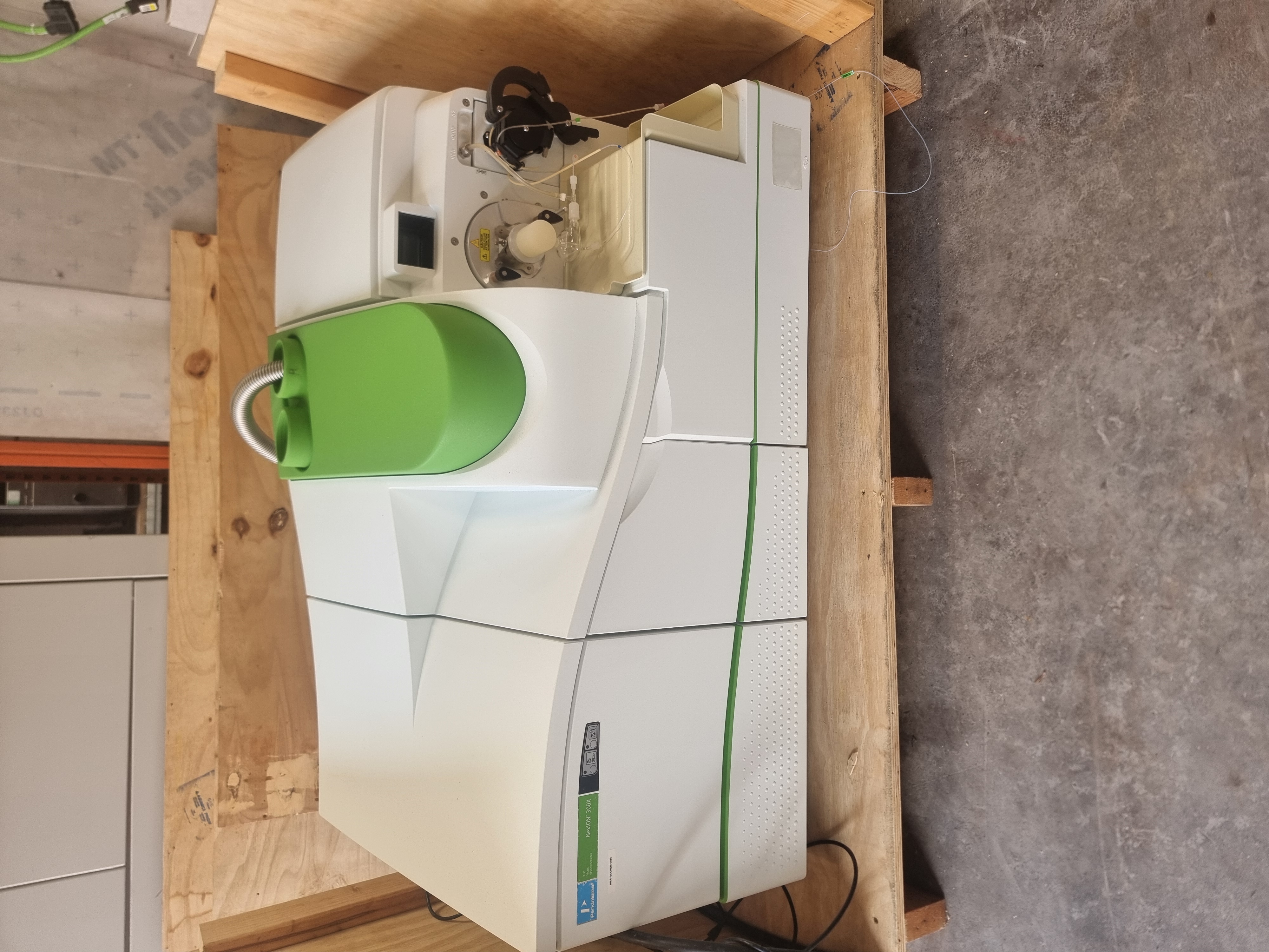Used Perkin Elmer NexION 300X ICP Mass Spectrometer System C/W Vacuum Pump & Chiller