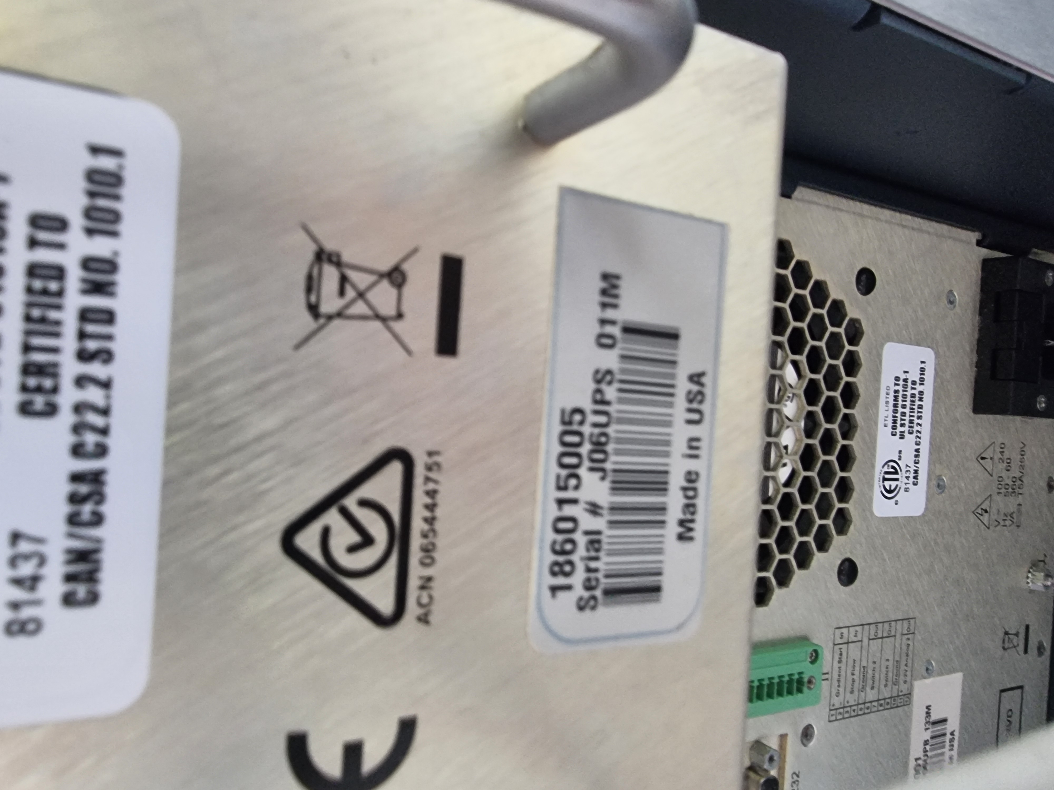 Used Waters ACQUITY UPLC Chromatography System | c/w TUV Detector & Binary Solvent Manager