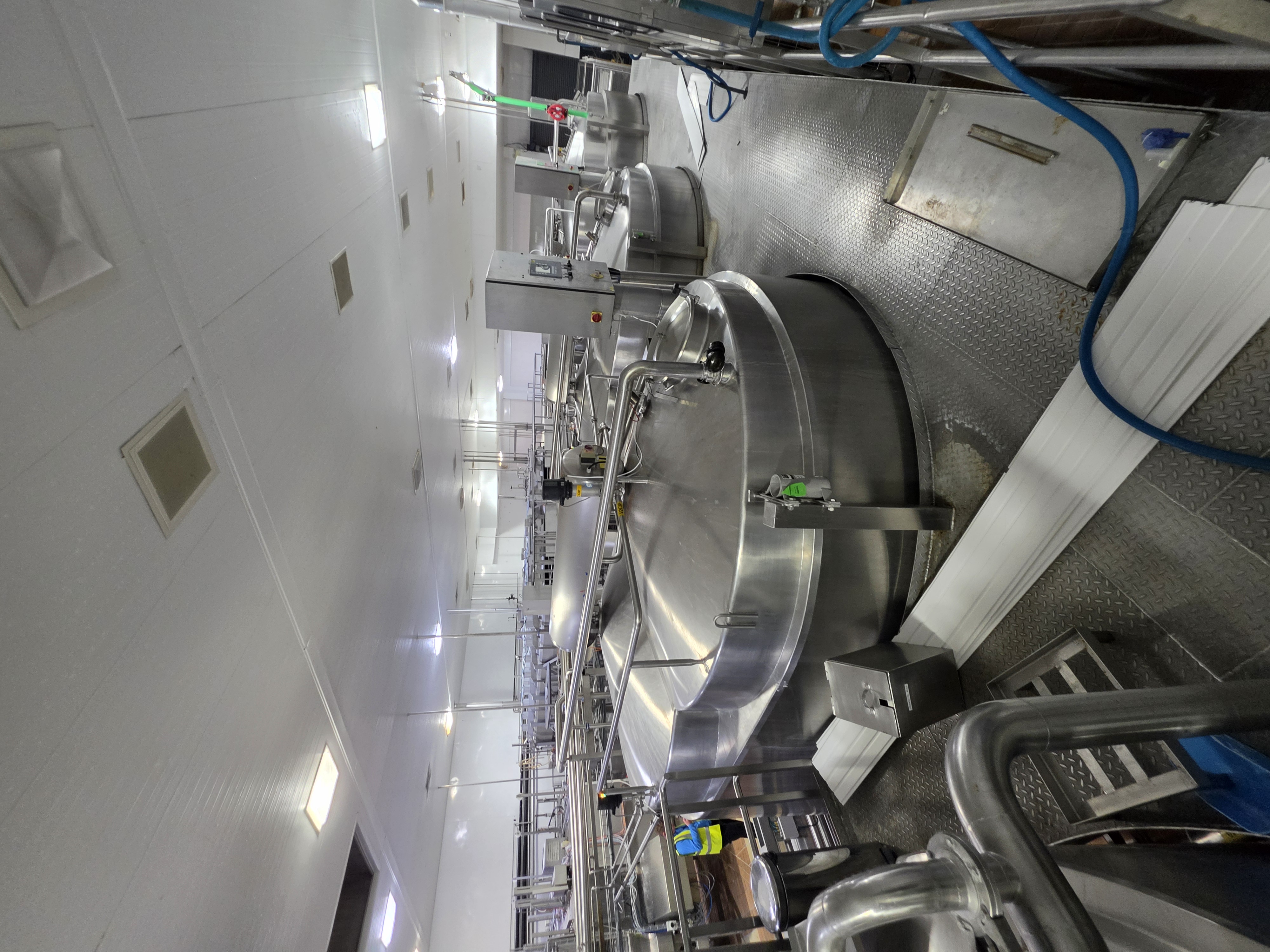 Used APV Curd Master 18,000 ltr Cheese Vats