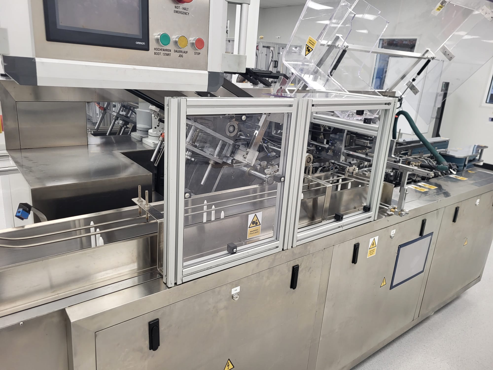 Used Complete Face Mask Manufacturing Line