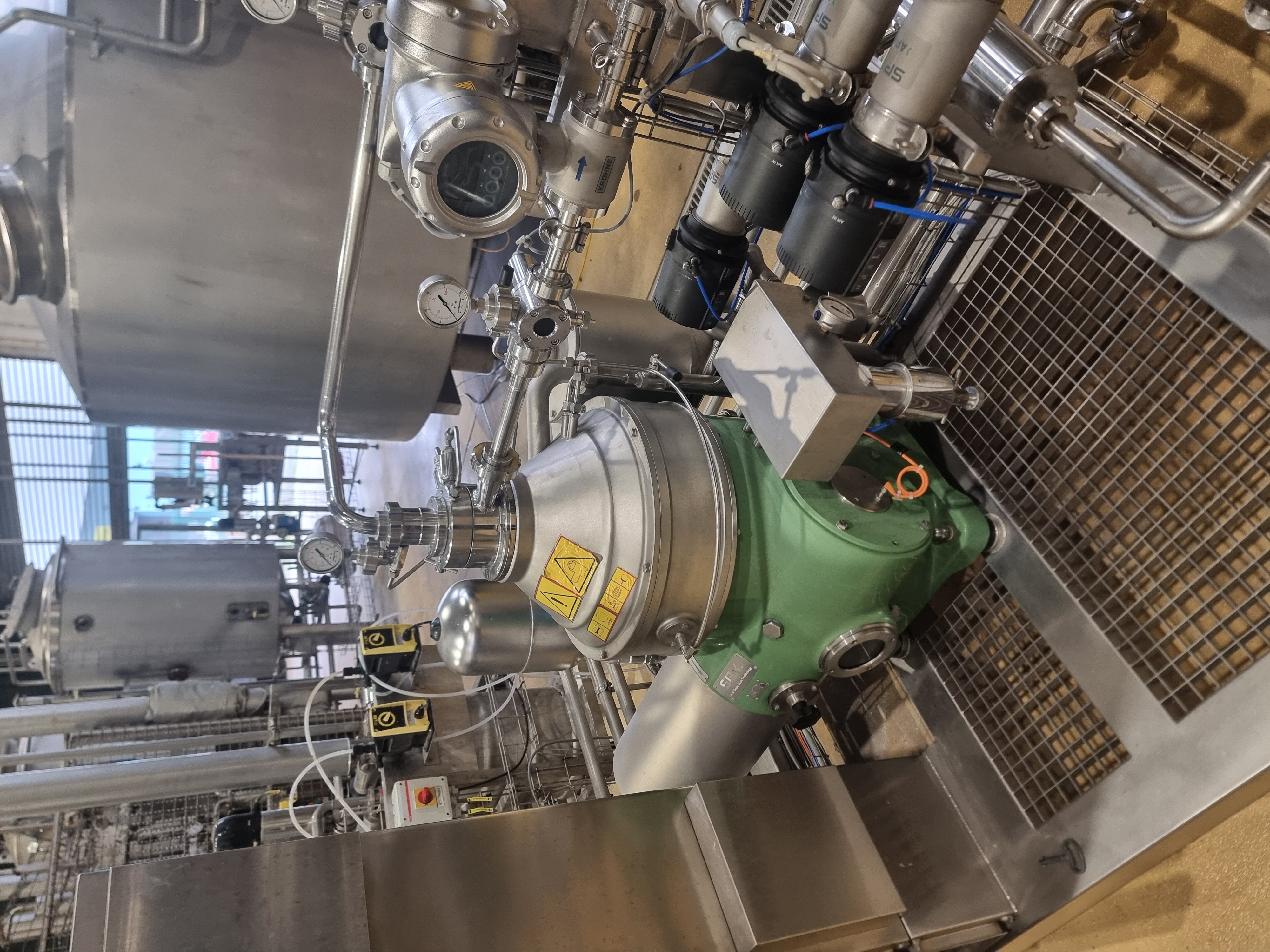 Used SPX SE161HBIV Separator formerly used in the Brewing Industry