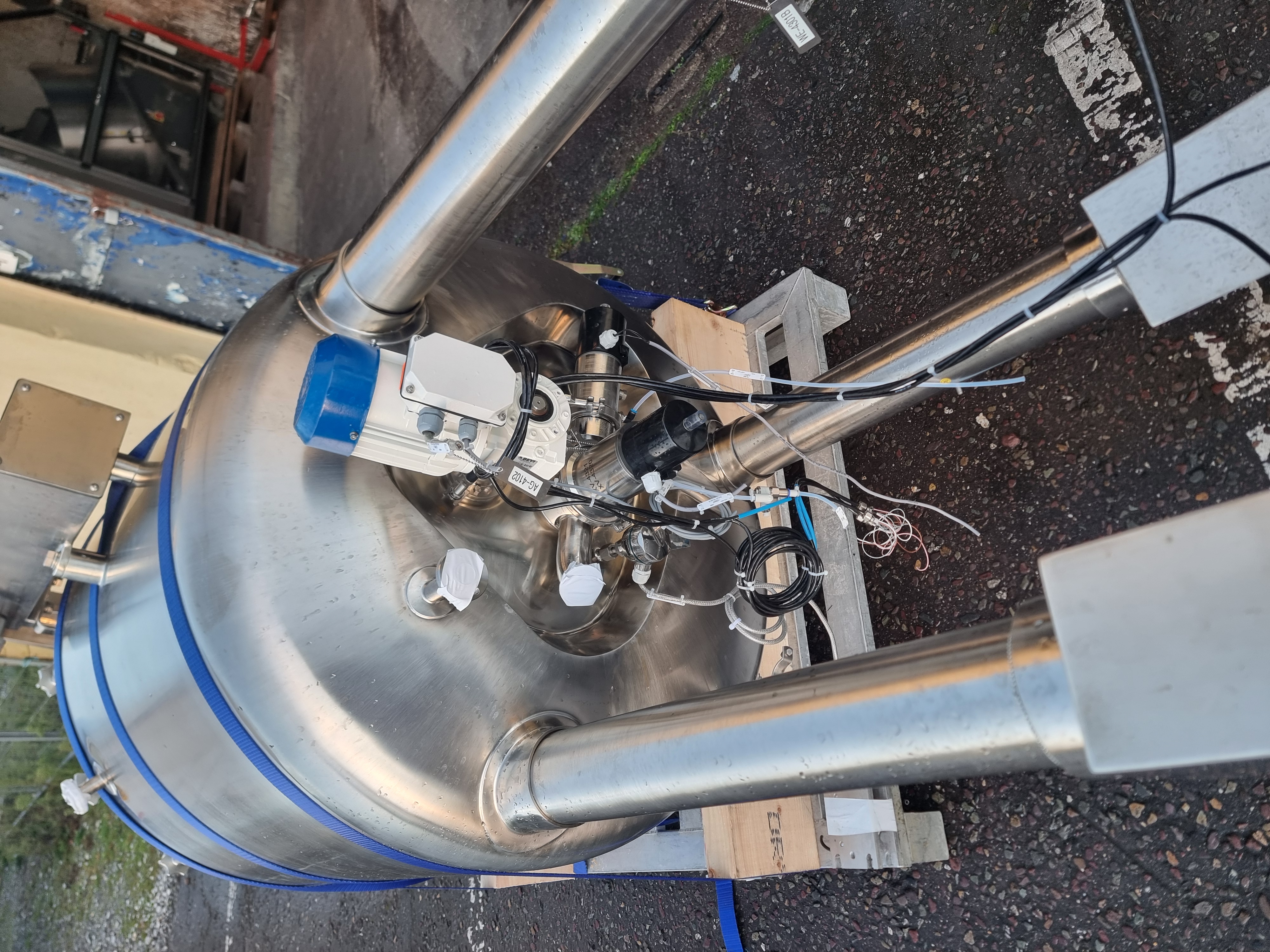 Used Brinox SVMHI-550 Sterile Hold Vessel | 550L Jacketed 316L Stainless Steel