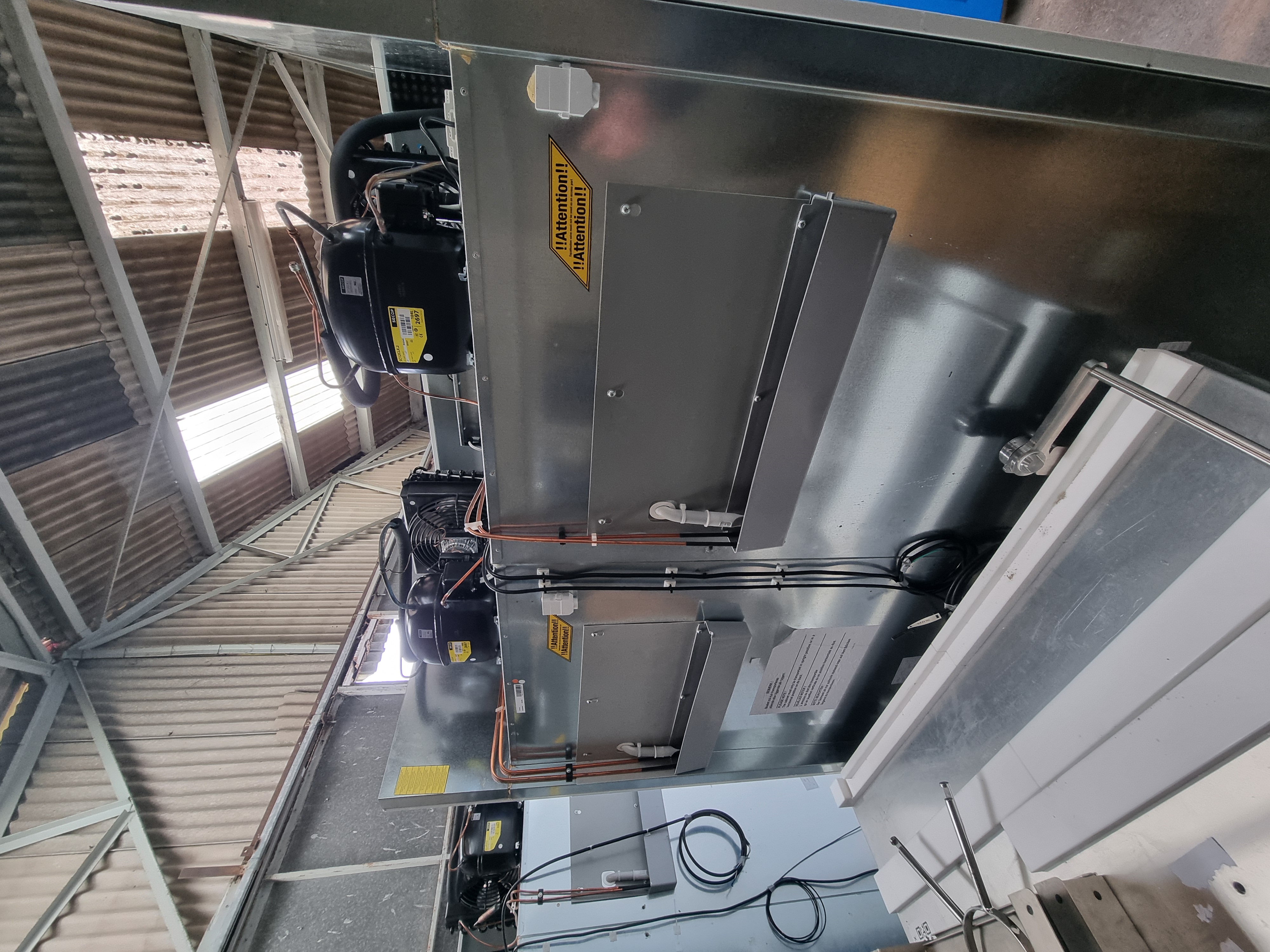 Used Gram BioPlus RF1400 LH U Double Door Large Capacity Freezer