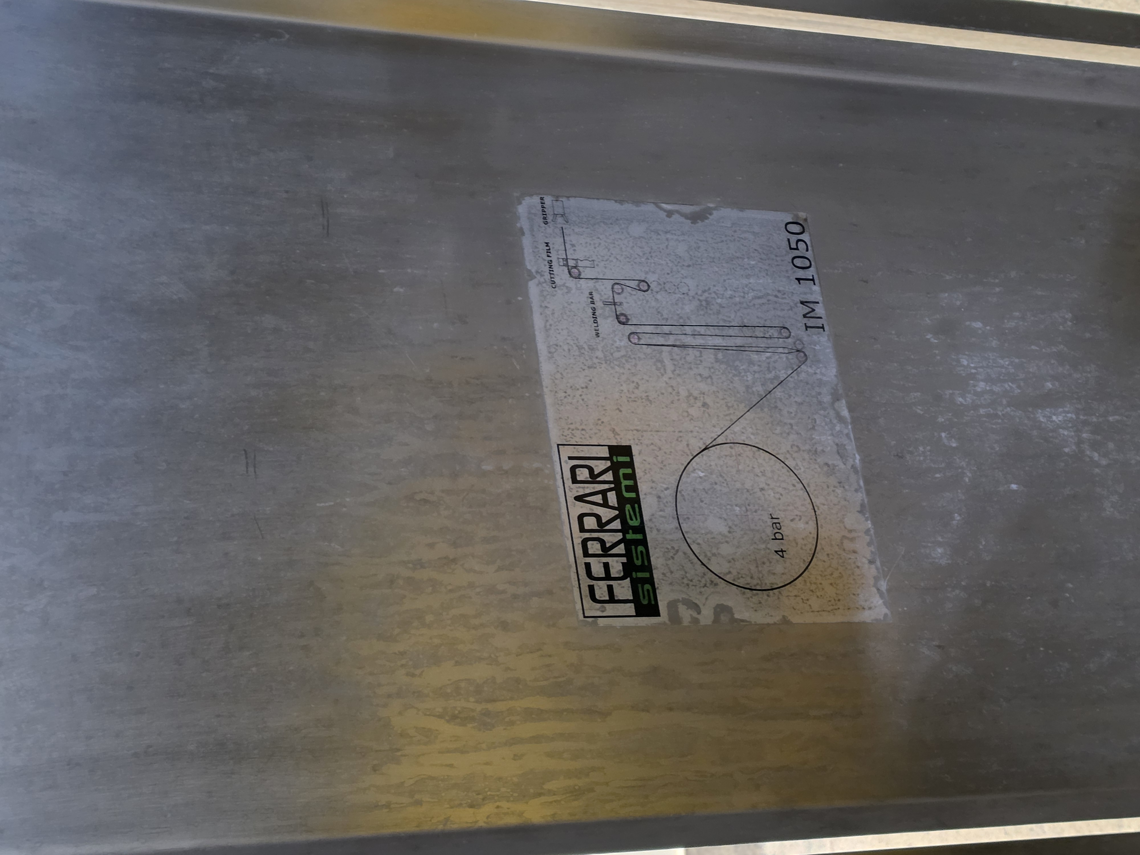 Used Ferrari Sistemi Cheese Wrapping Machine