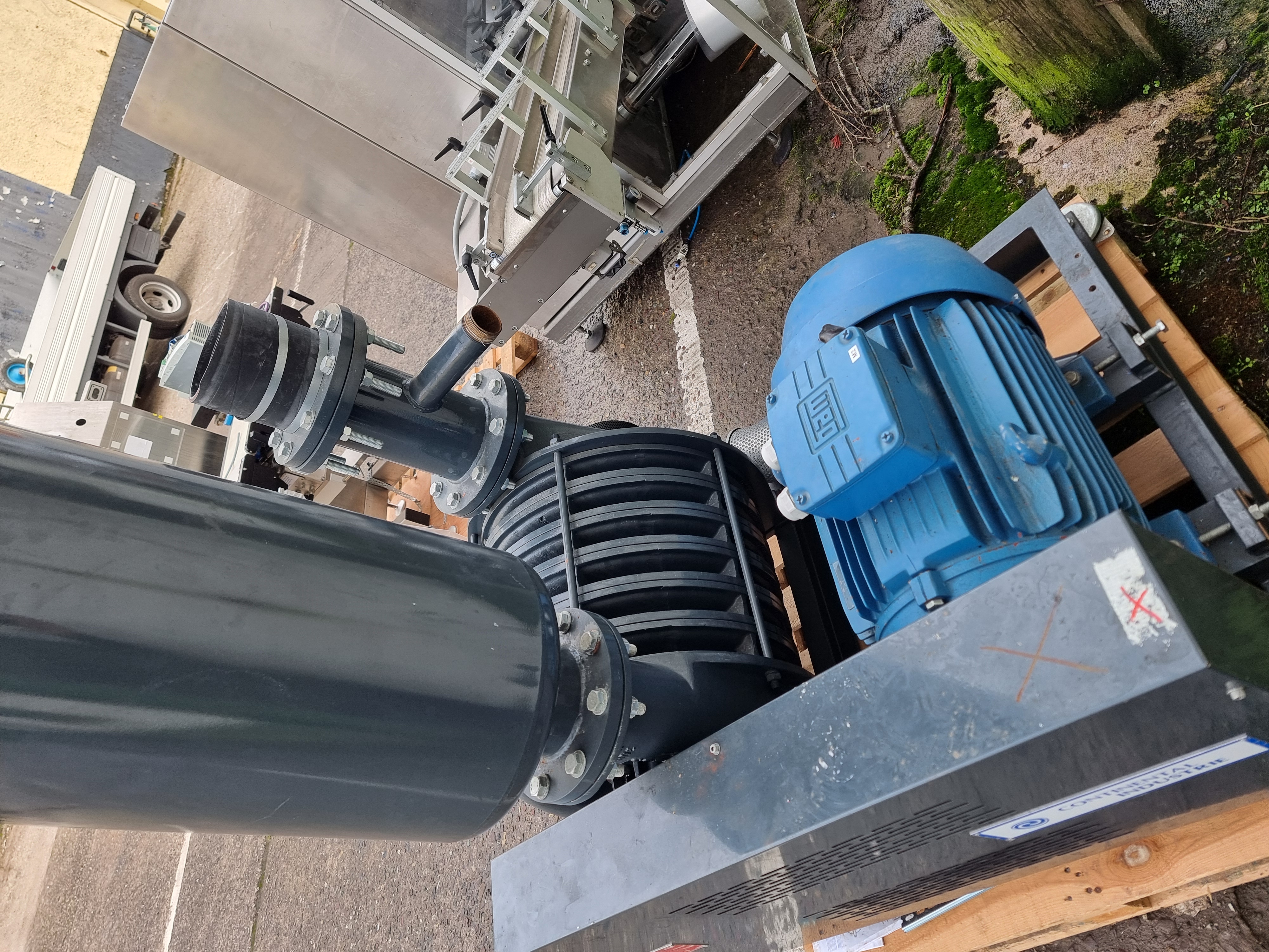 Used Continental Industrie Multistage Centrifugal Blower Type: 020.07 | 30kW / 5850RPM