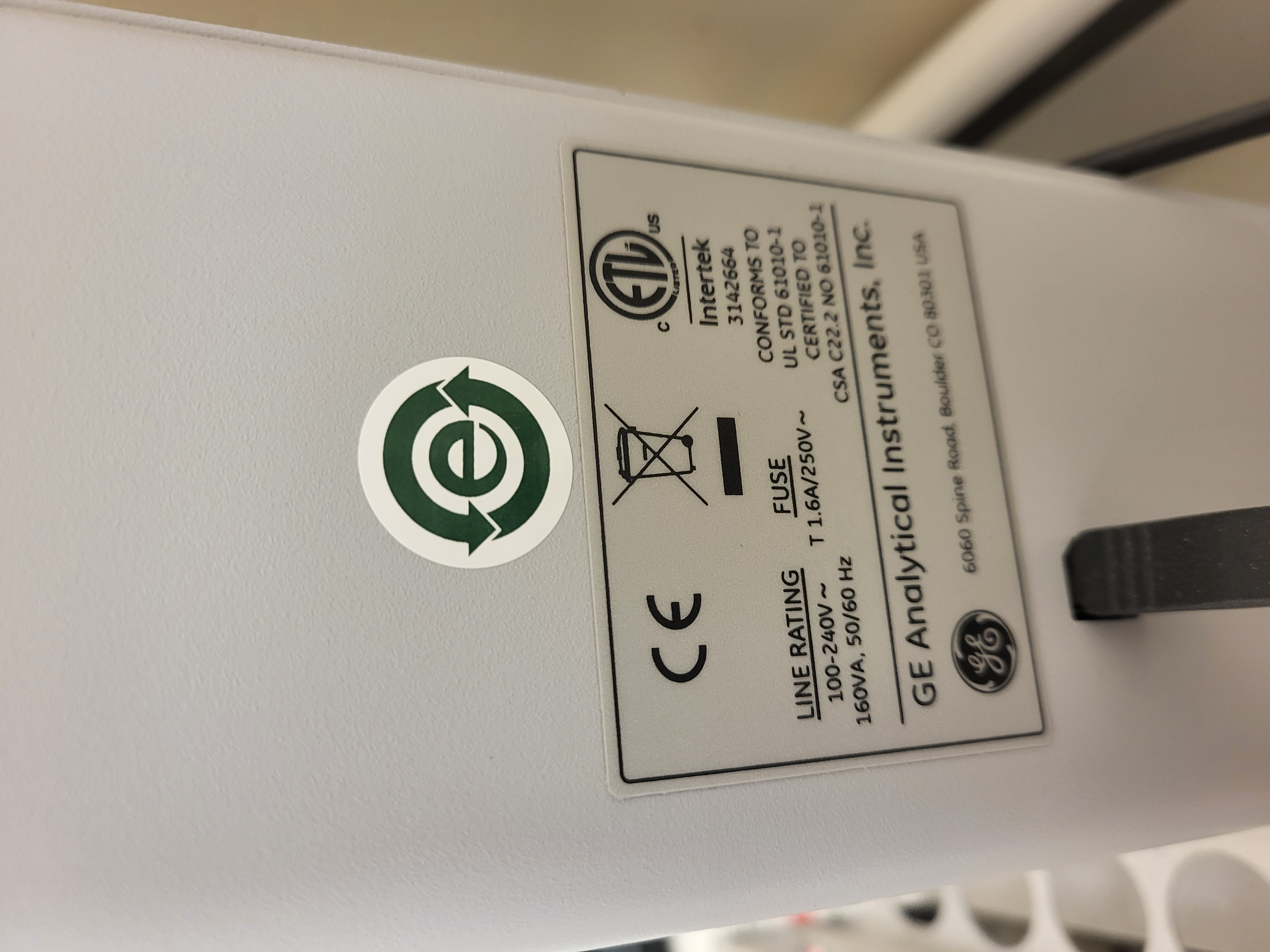 Used Sievers GE M9 TOC Analyser