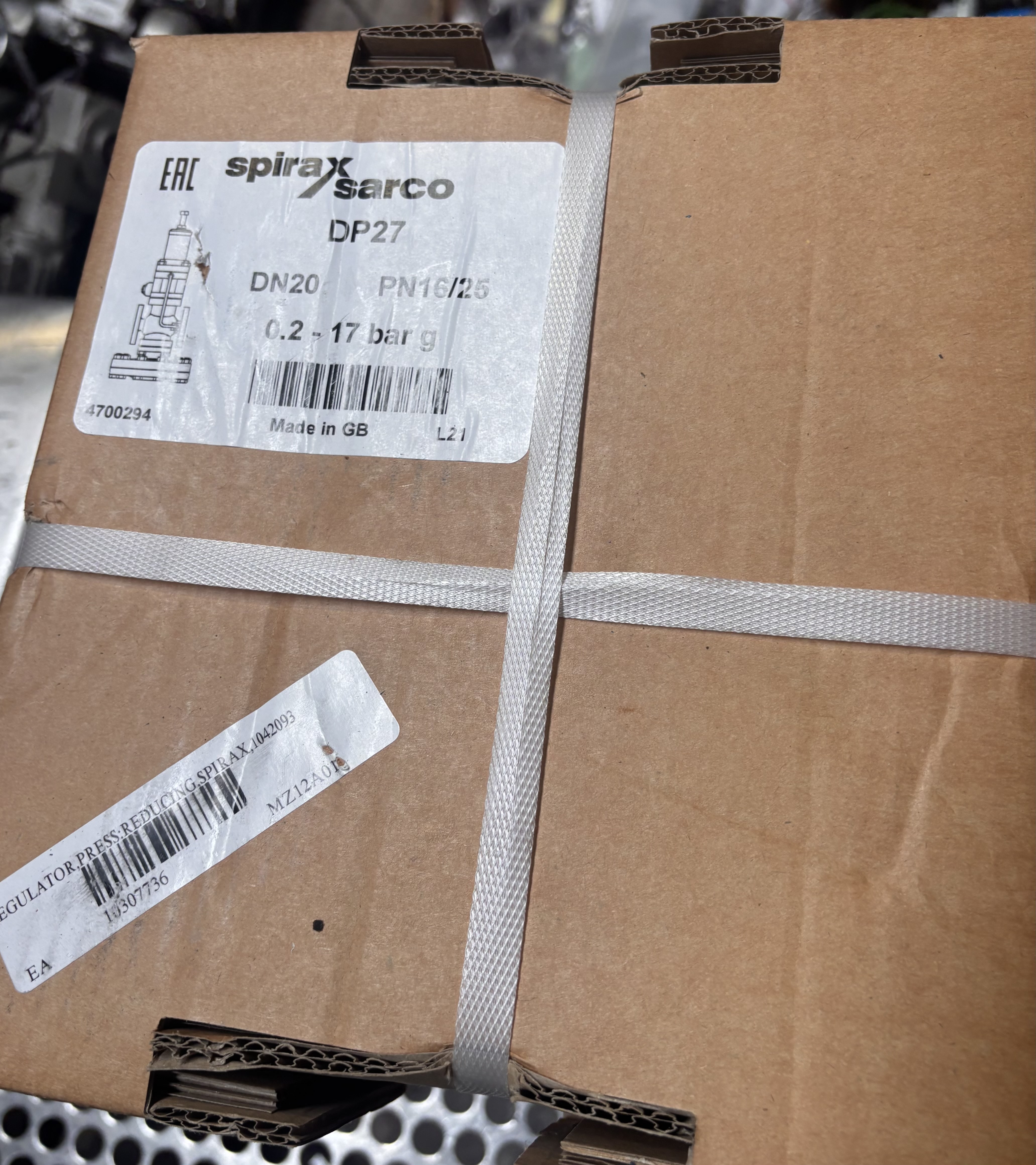 Used Spirax Sarco DP27 DN 20 PN16/25 0.2-17 bar
