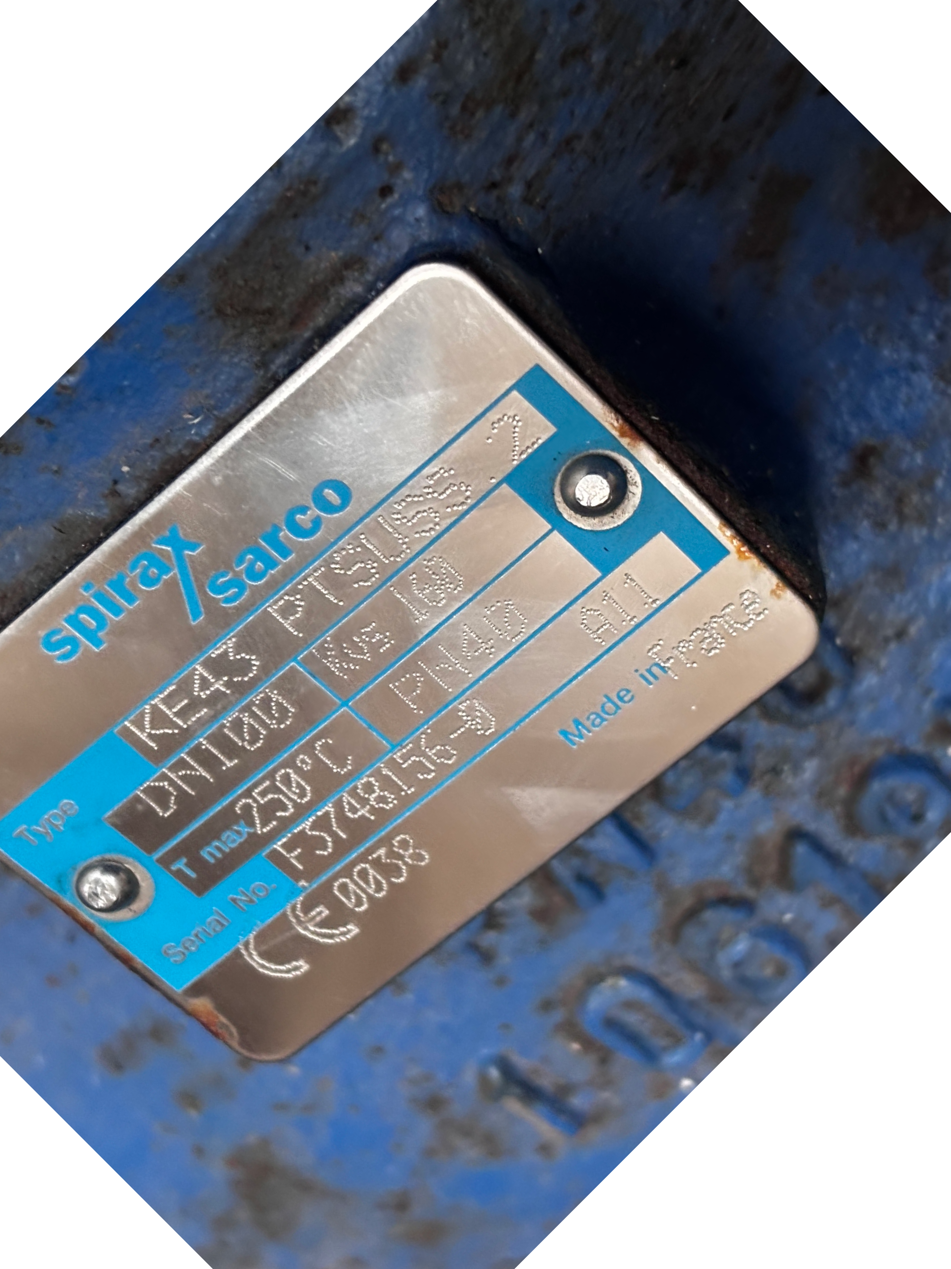 Spirax Sarco KE43 PTUSS 2 Control Valve DN100 PN40