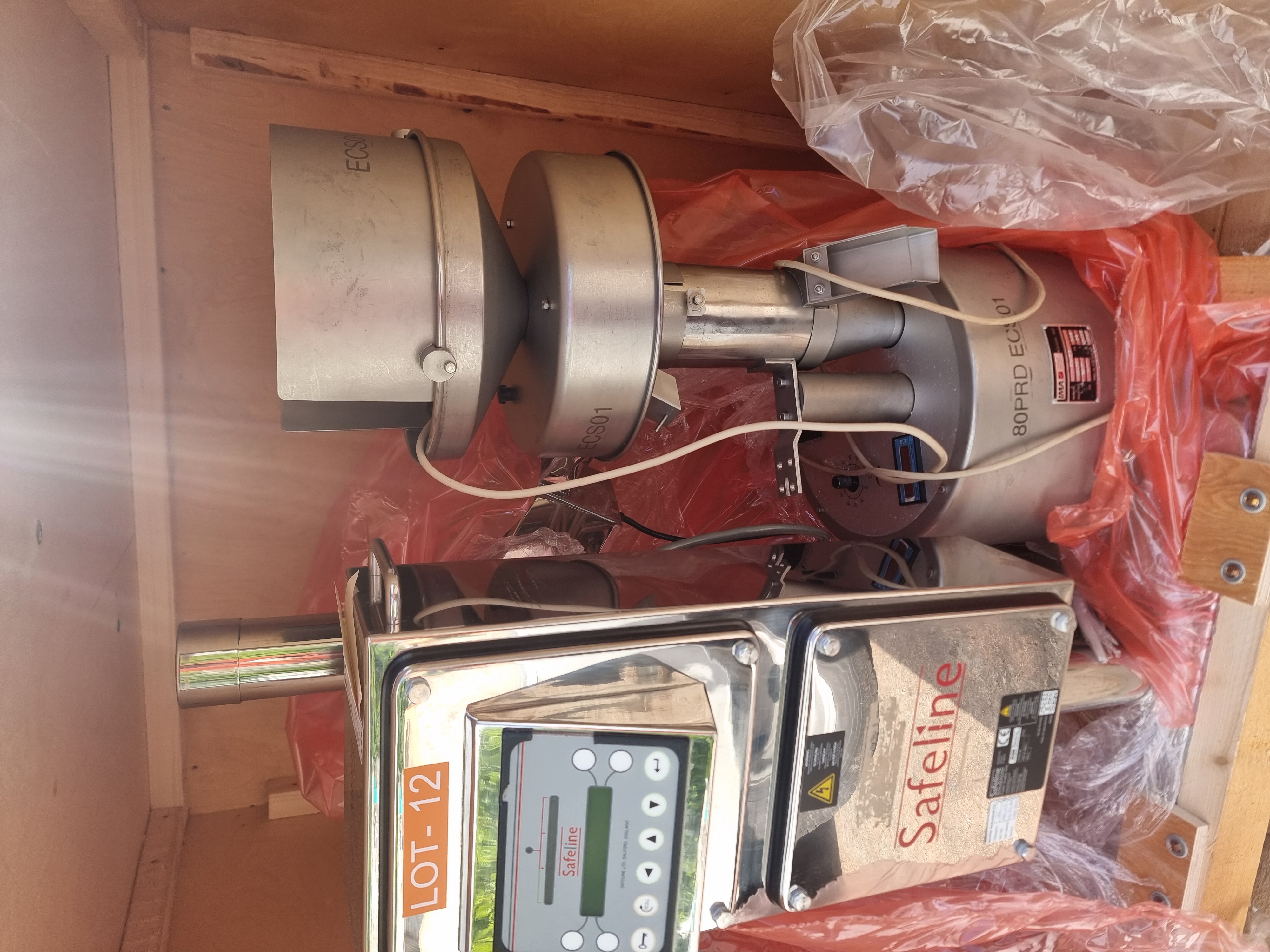 Used Safeline Capsule Sorter & Metal Detector