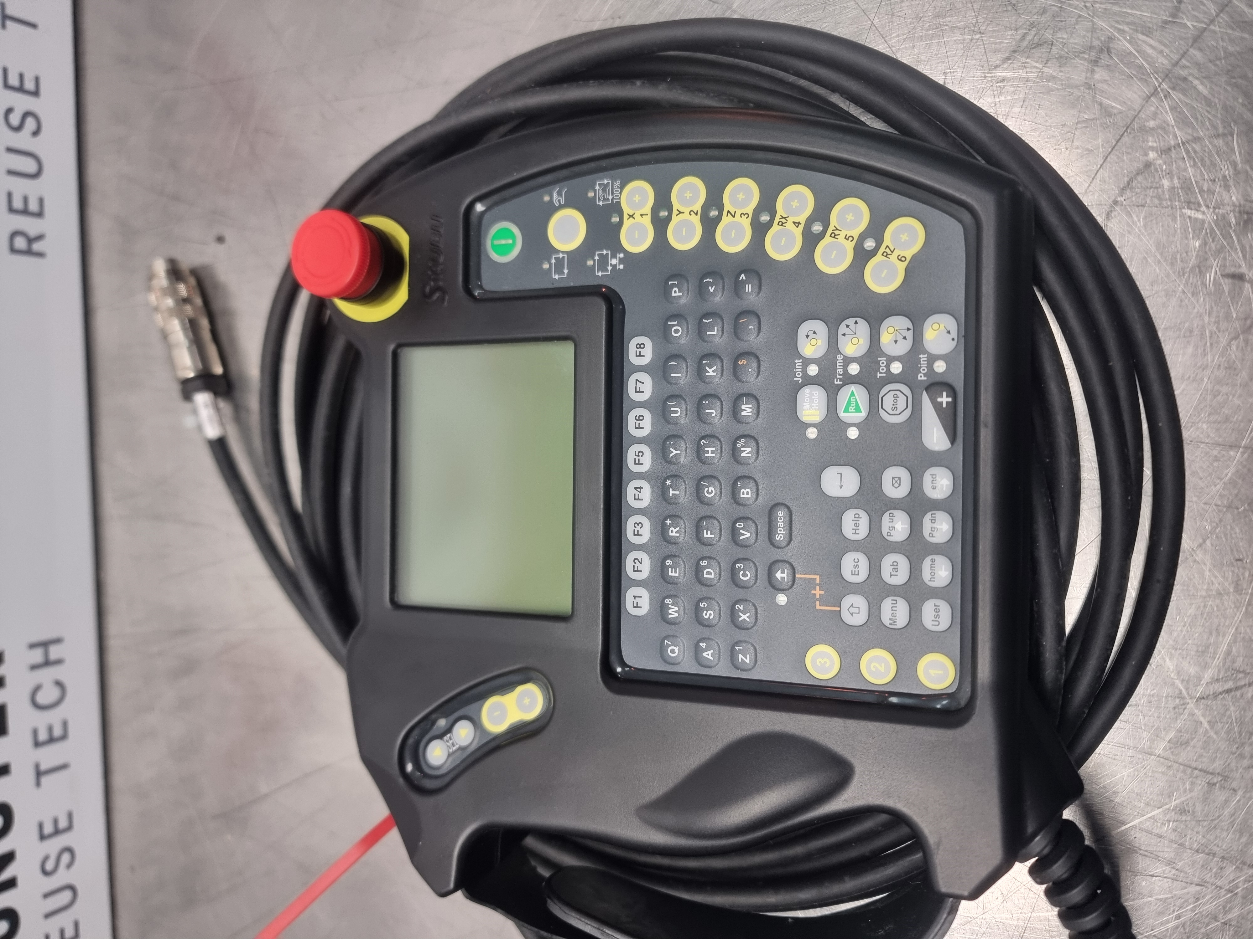 Used Staubli Teach Pendant for TP80 Robot Controller | Type: D21142607D | Year 2018