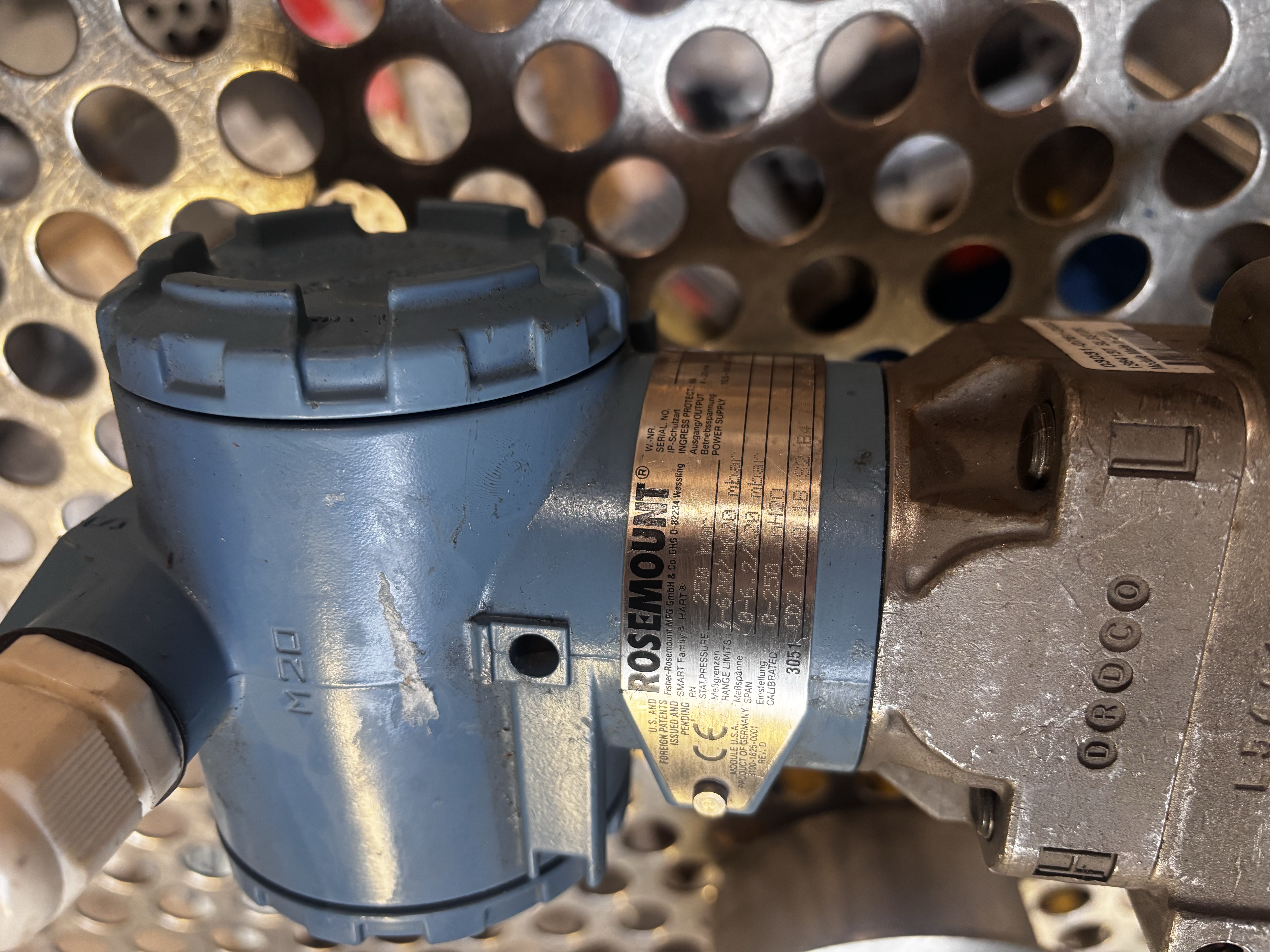 Used Rosemount Pressure Trasmitter 1151 SMART DP4 322 S2 C2 04 08