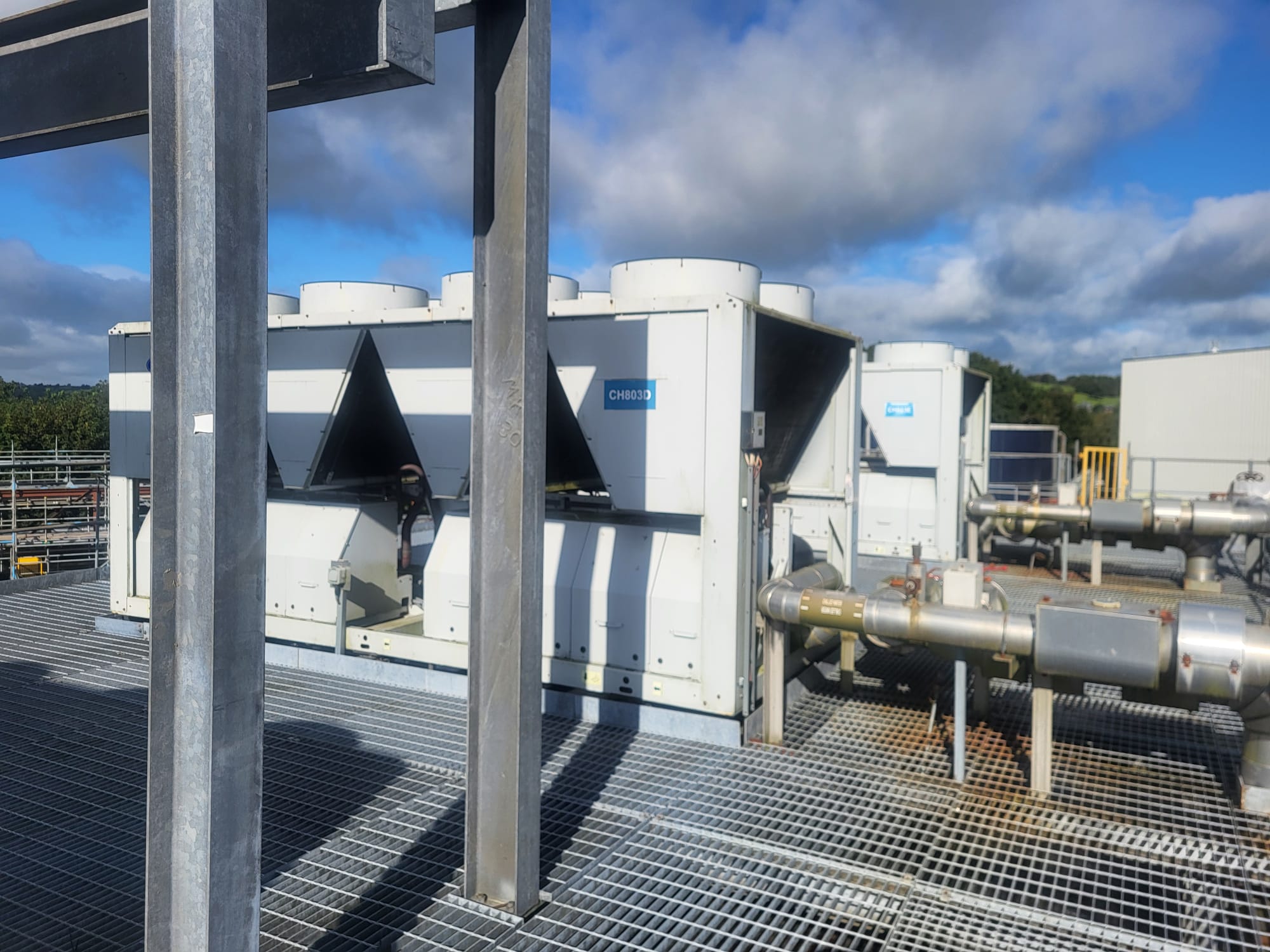 Used Carrier Aquasnap 30RBP Chiller | P/N: 30RBP-520-0119-PE