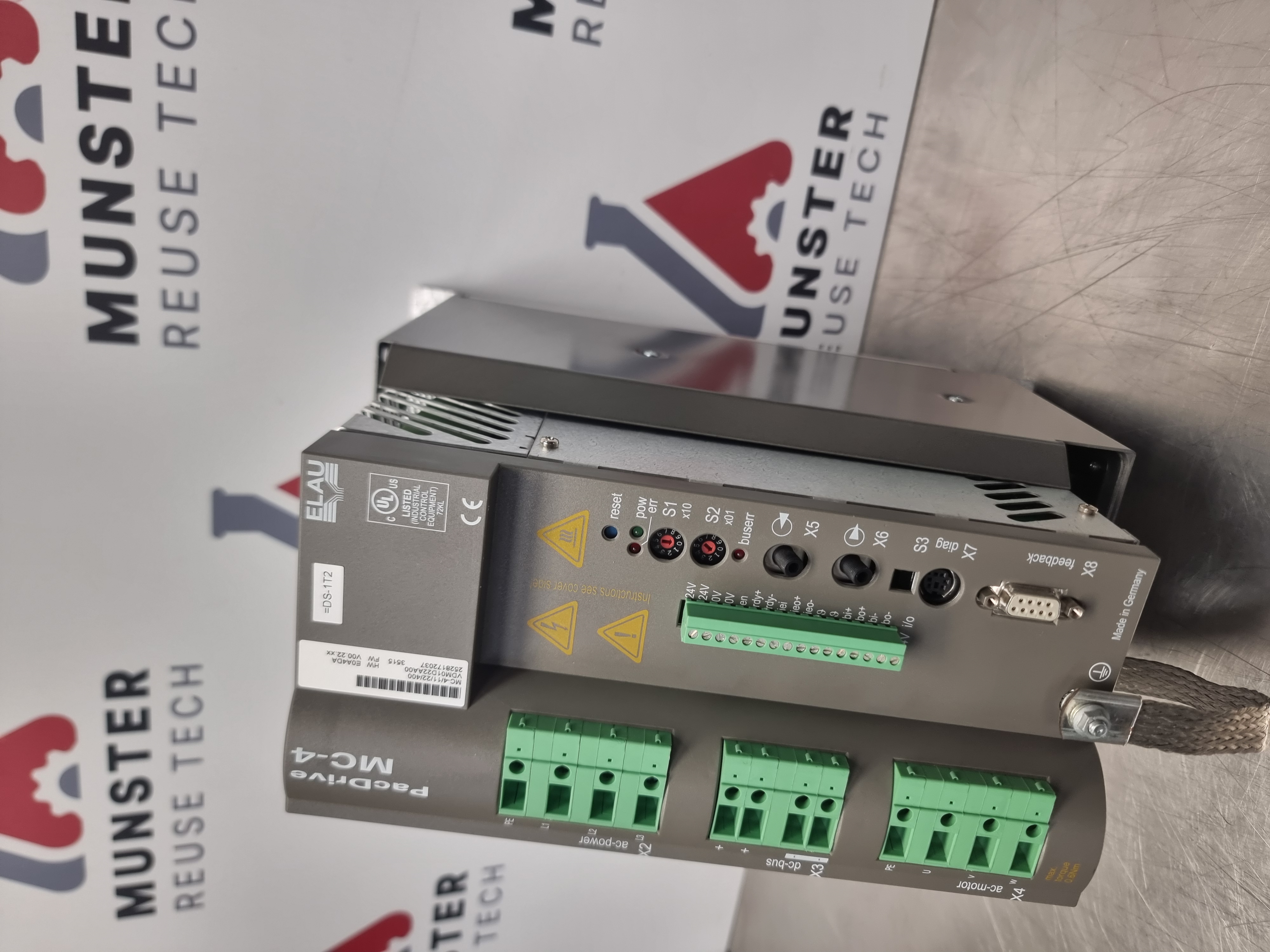 Used Schneider Elau MC-4/11/22/400 Servo Drive 22A | VDM01D22AA00 | !!USED NEVER RUN!!
