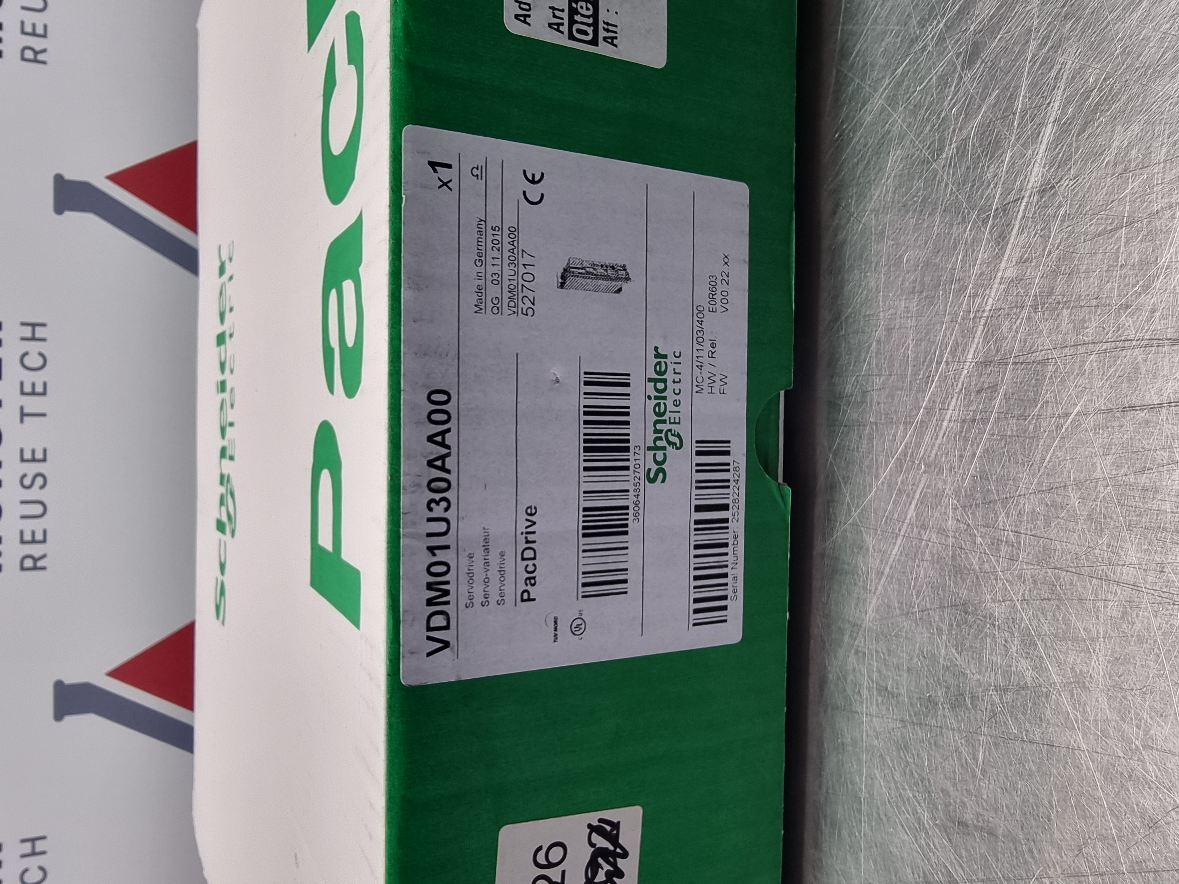 Schneider Elau MC-4 Servo Drive | VDM01U30AA00 | MC-4/11/03/400