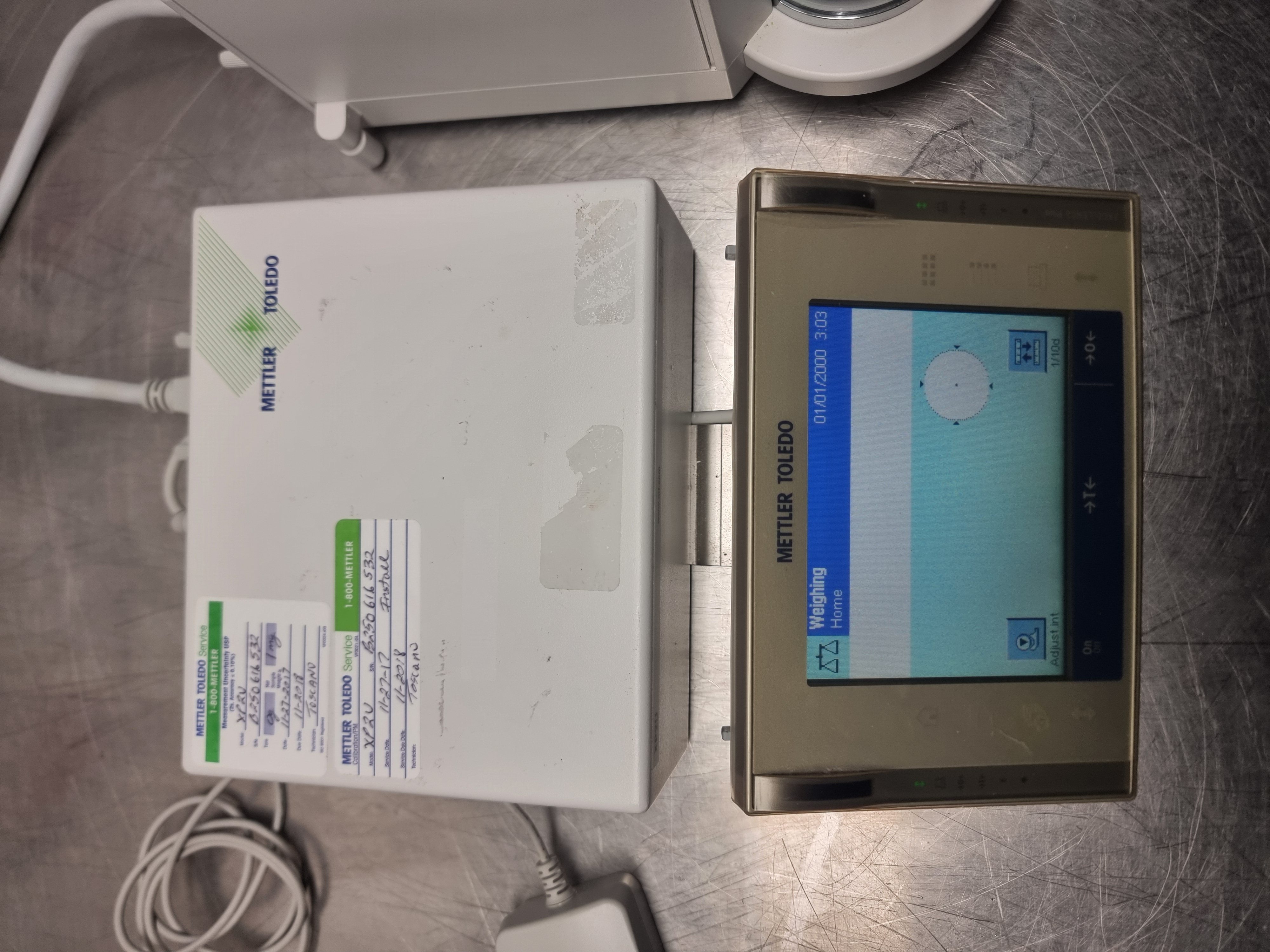 Used Mettler Toledo XP2U Ultra Microbalance | Max 2.1g / d=0.1ug